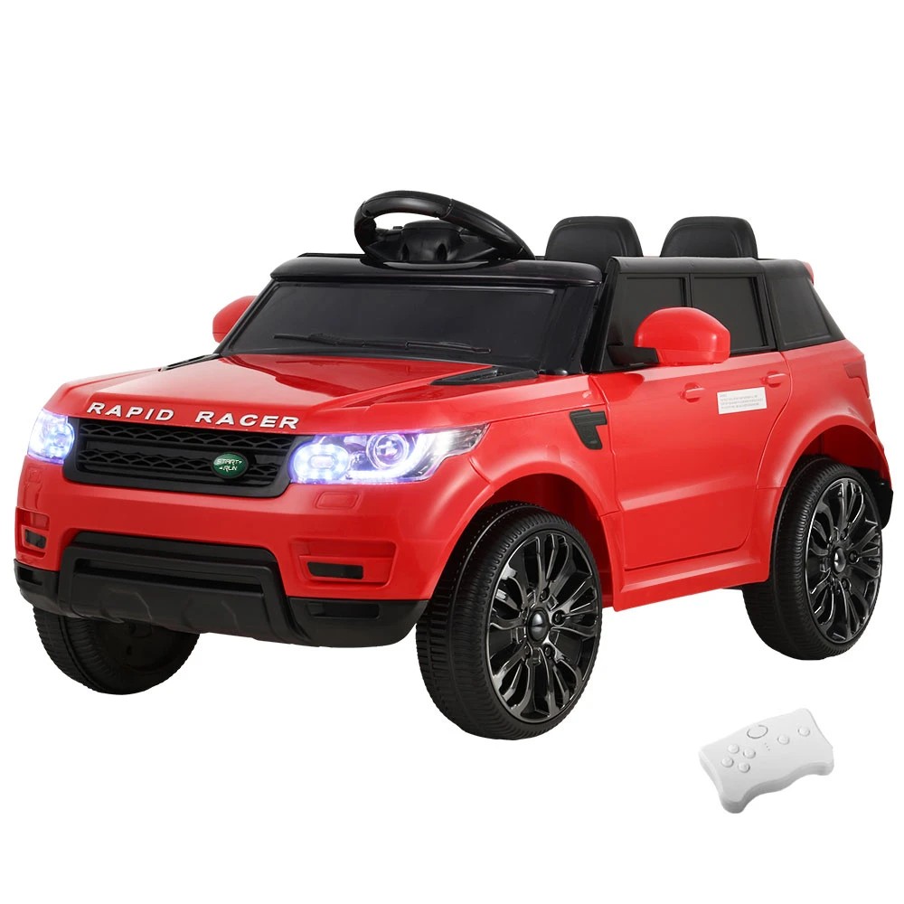 1 Rigo Kids Electric Ride On Car SUV Cars Remote 12V Red - Red, 1 of 5