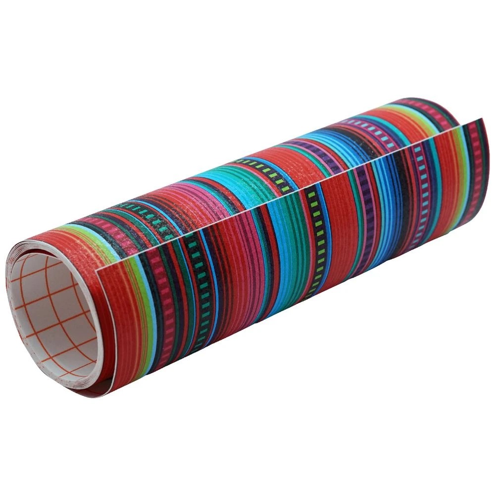 3 Qcut Specialty Vinyl Rainbow Stripes, 3 of 3