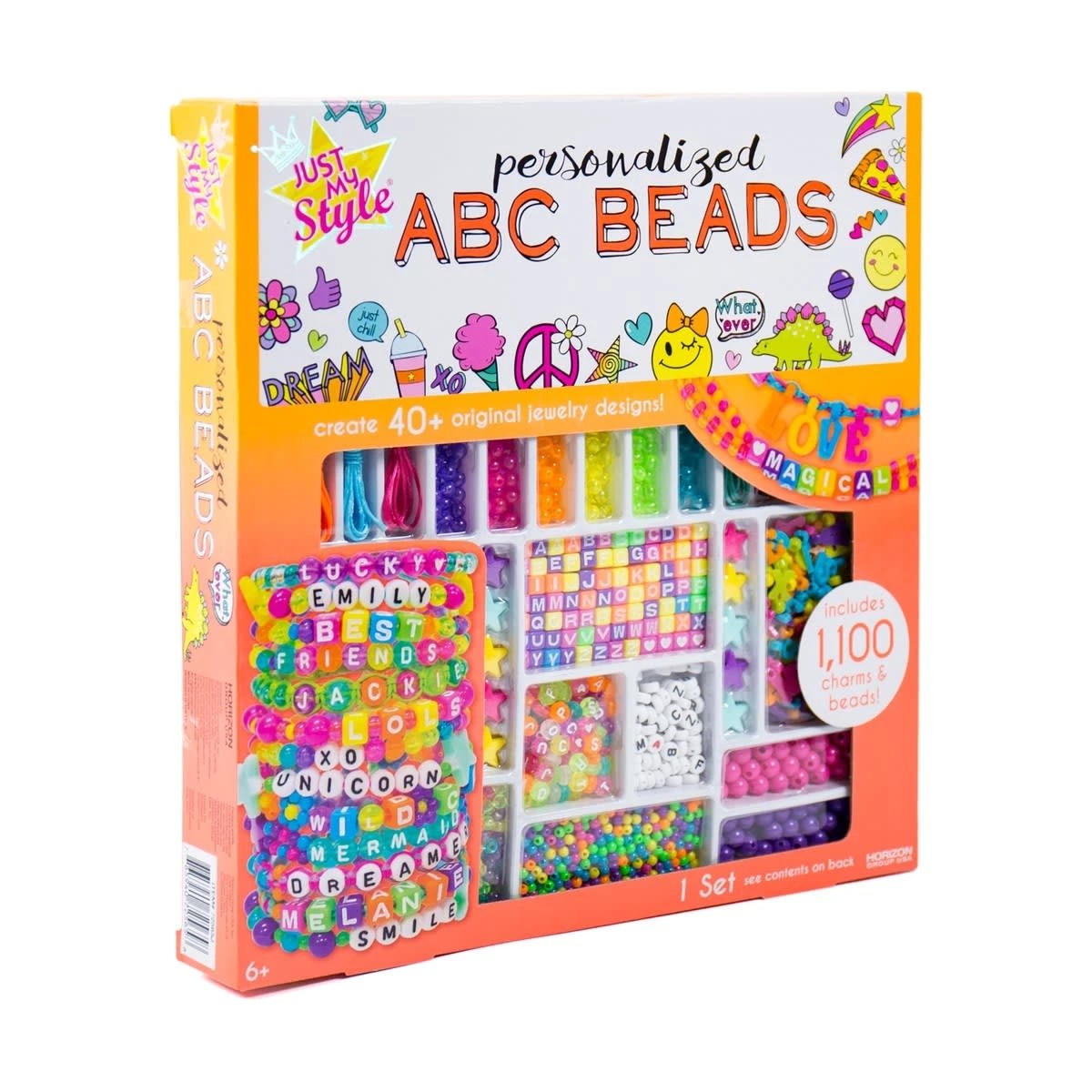 1 Just My Style Personalised ABC Beads Set, 1 of 4