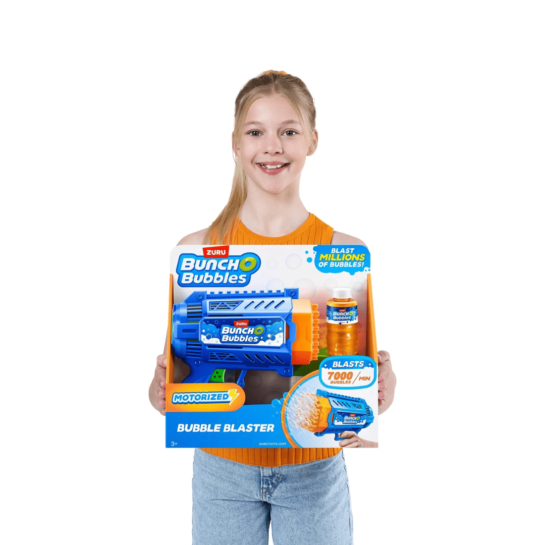 8 Bunch O Bubbles Motorized Bubble Blaster - Blue, 8 of 8