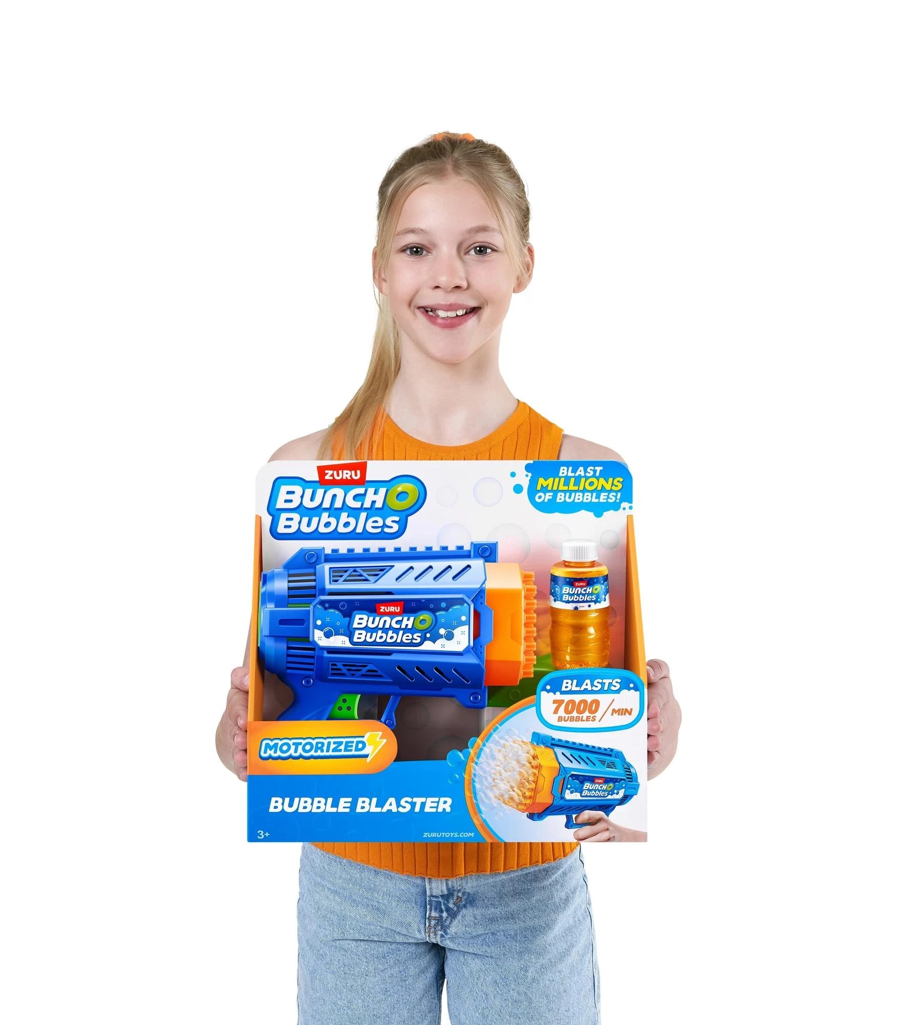 8 Bunch O Bubbles Motorized Bubble Blaster - Blue, 8 of 8