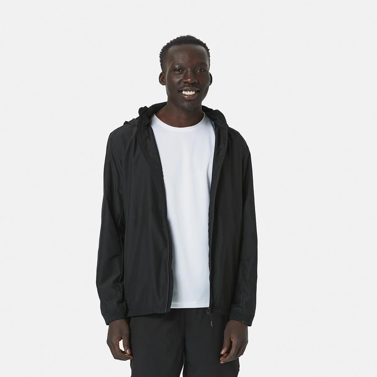 2 Active Mens Spray Jacket BLACK, 2 of 5