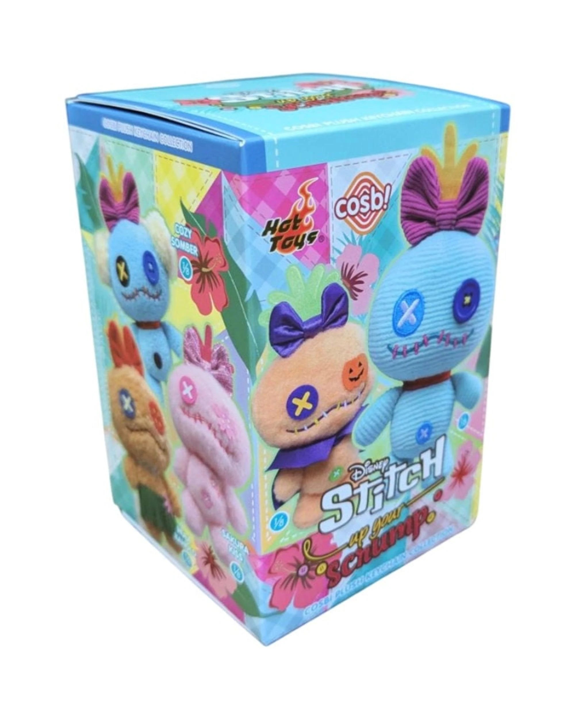 1 Hot Toys Cosbi Disney Lilo and Stitch Up Your Scrump Plush Keychain Blind Box, 1 of 1