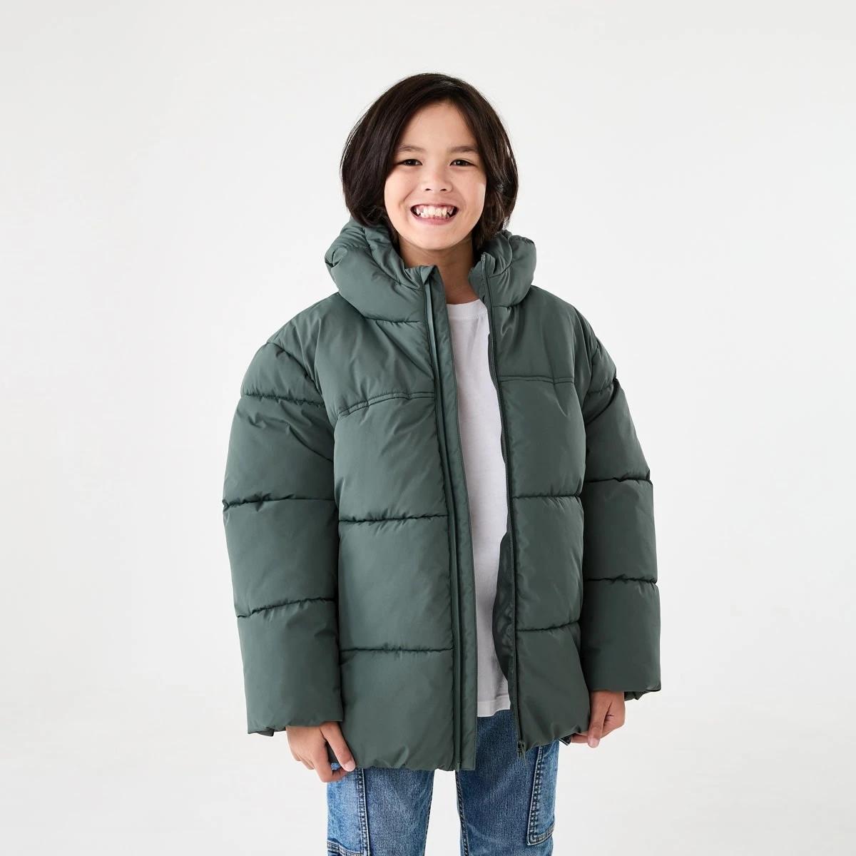 1 Premium Puffer Jacket Grn Moon, 1 of 10
