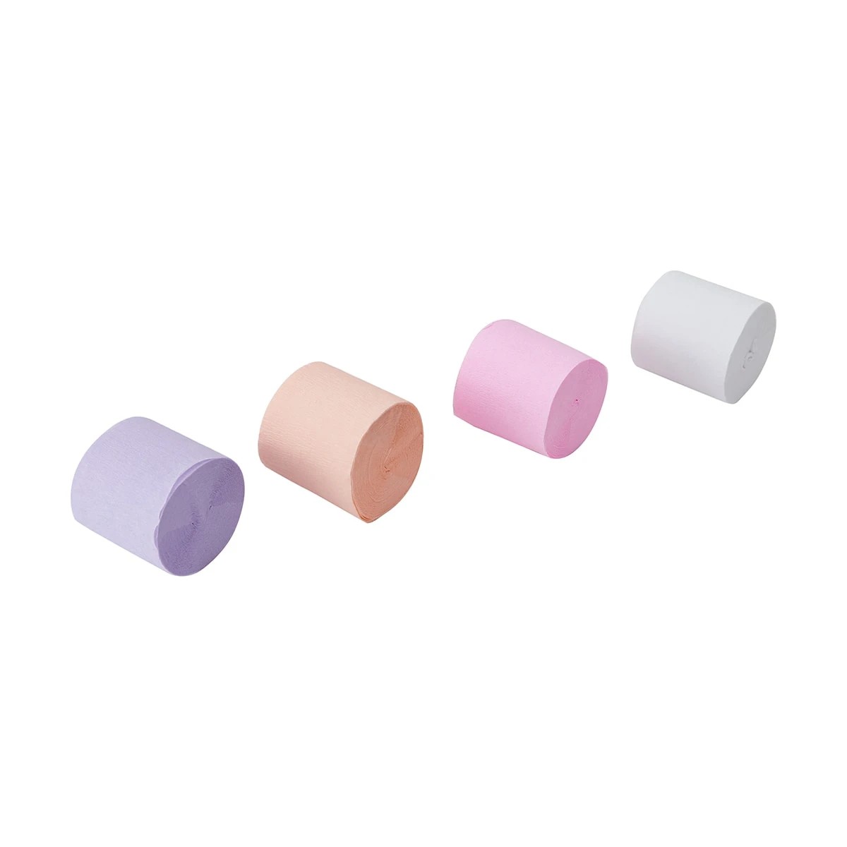 3 4 Pack Pastel Streamers, 3 of 4