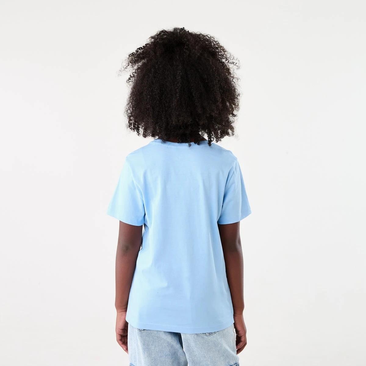 2 Short Sleeve Print T-shirt FOLLOW YOUR HEART BLUE, 2 of 6