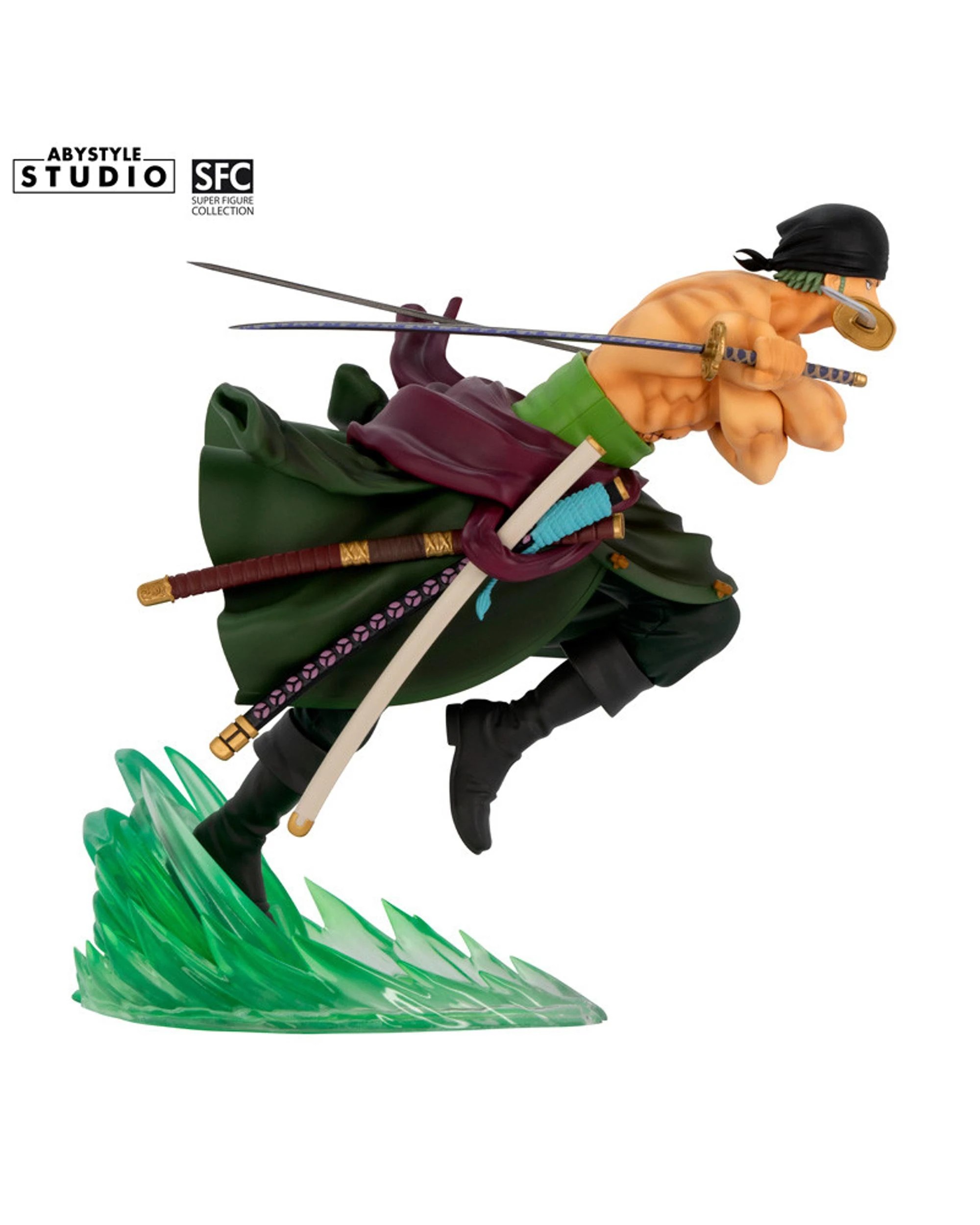6 Super Figure Collection One Piece Roronoa Zoro 1:10 Scale Figure, 6 of 9