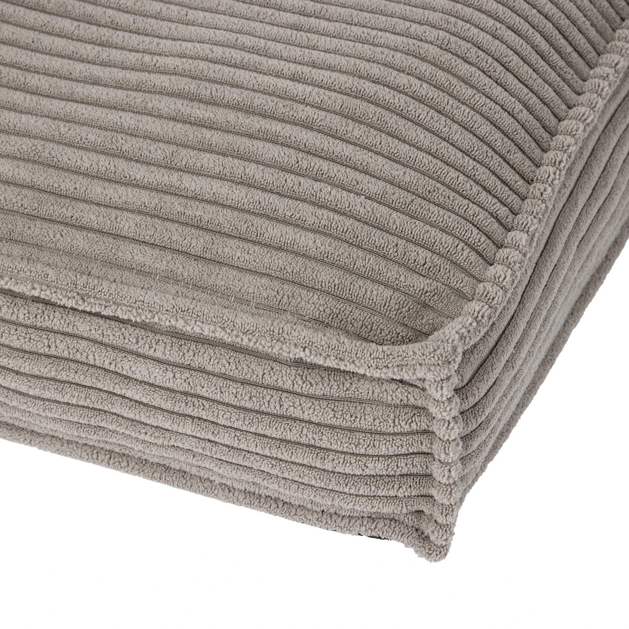 3 Pet Bed Rectangle Corduroy - Large, Brown, 3 of 7