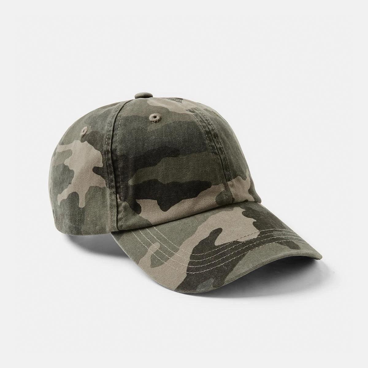 1 Washed Dad Cap Camo, 1 of 5