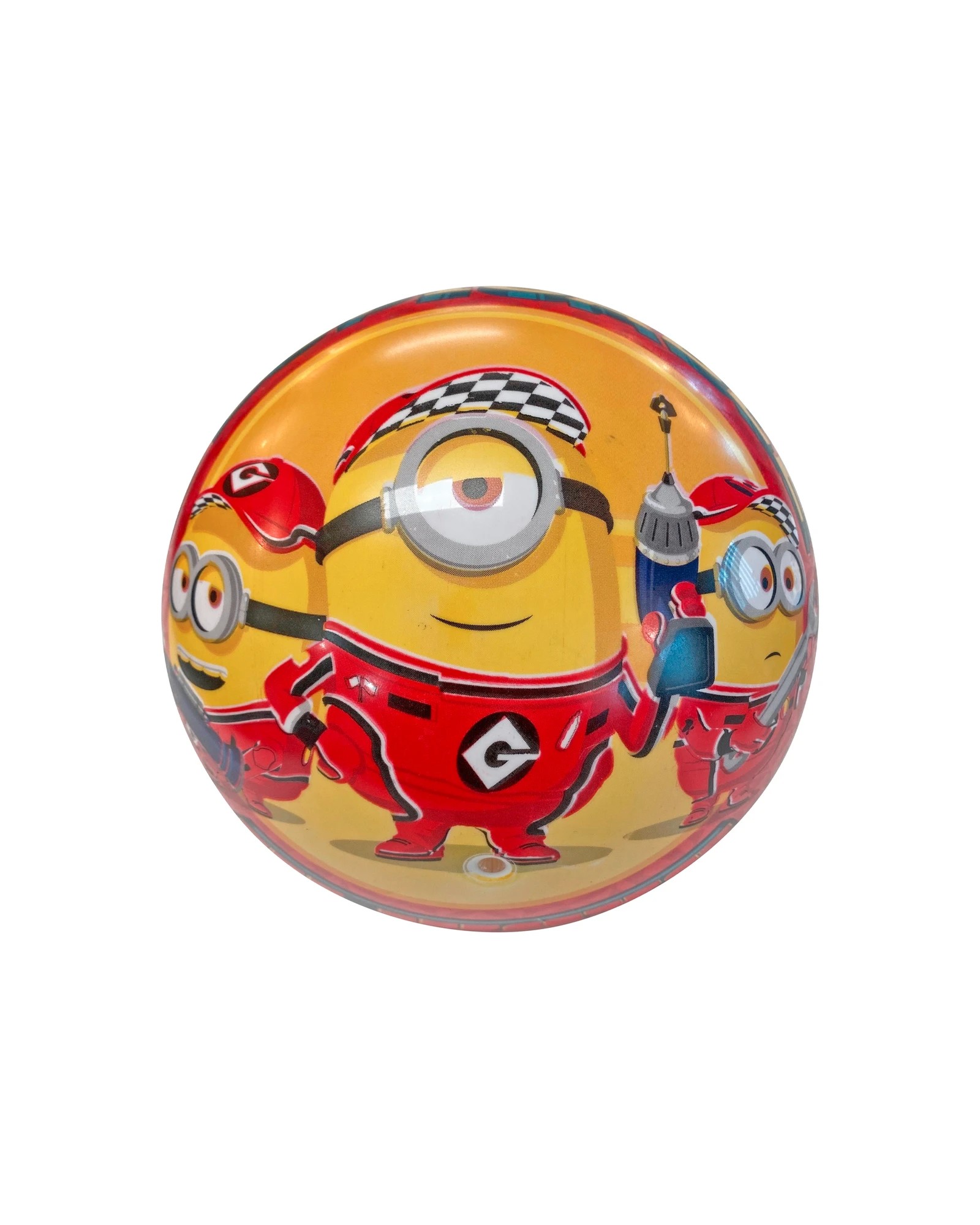 1 Minions Despical Me 4 Vinyl Playball 23cm - Yellow, 1 of 1
