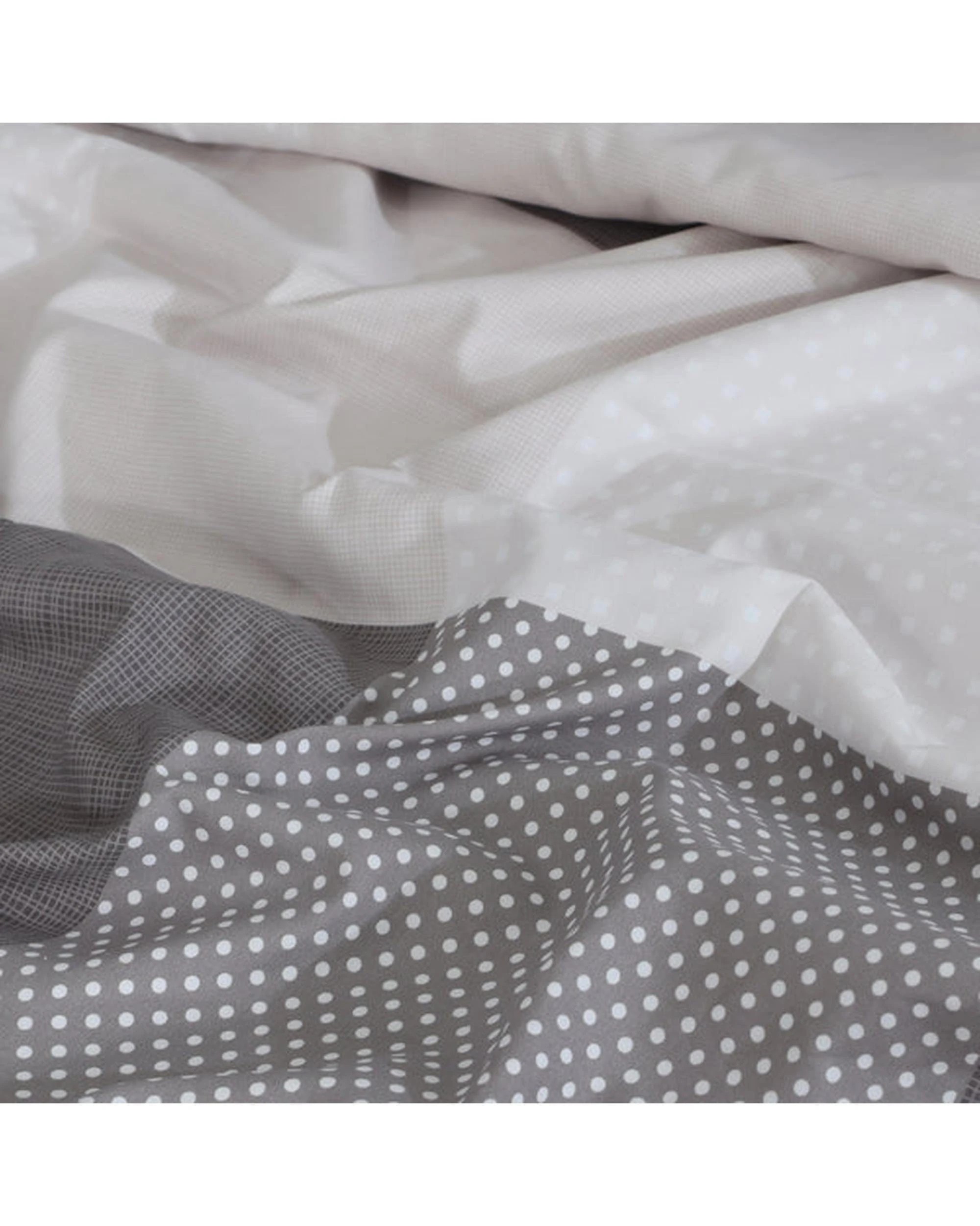 4 Amsons Quilt Cover Set - Super King Bed - Grey, 4 of 6