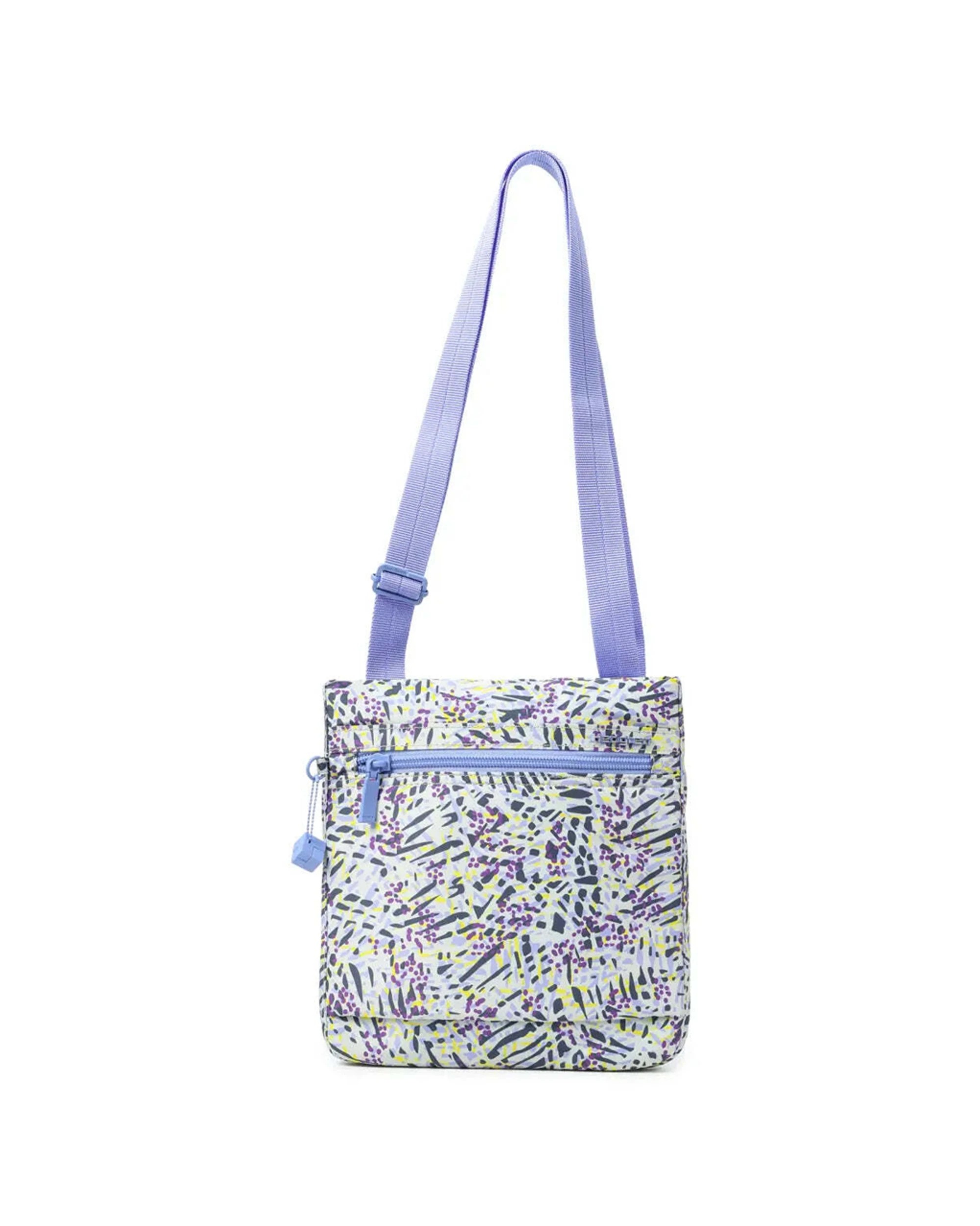3 Hedgren Leonce Small Vertical Crossbody Bag with RFID Secure Design Jungle Print - Multi, 3 of 7