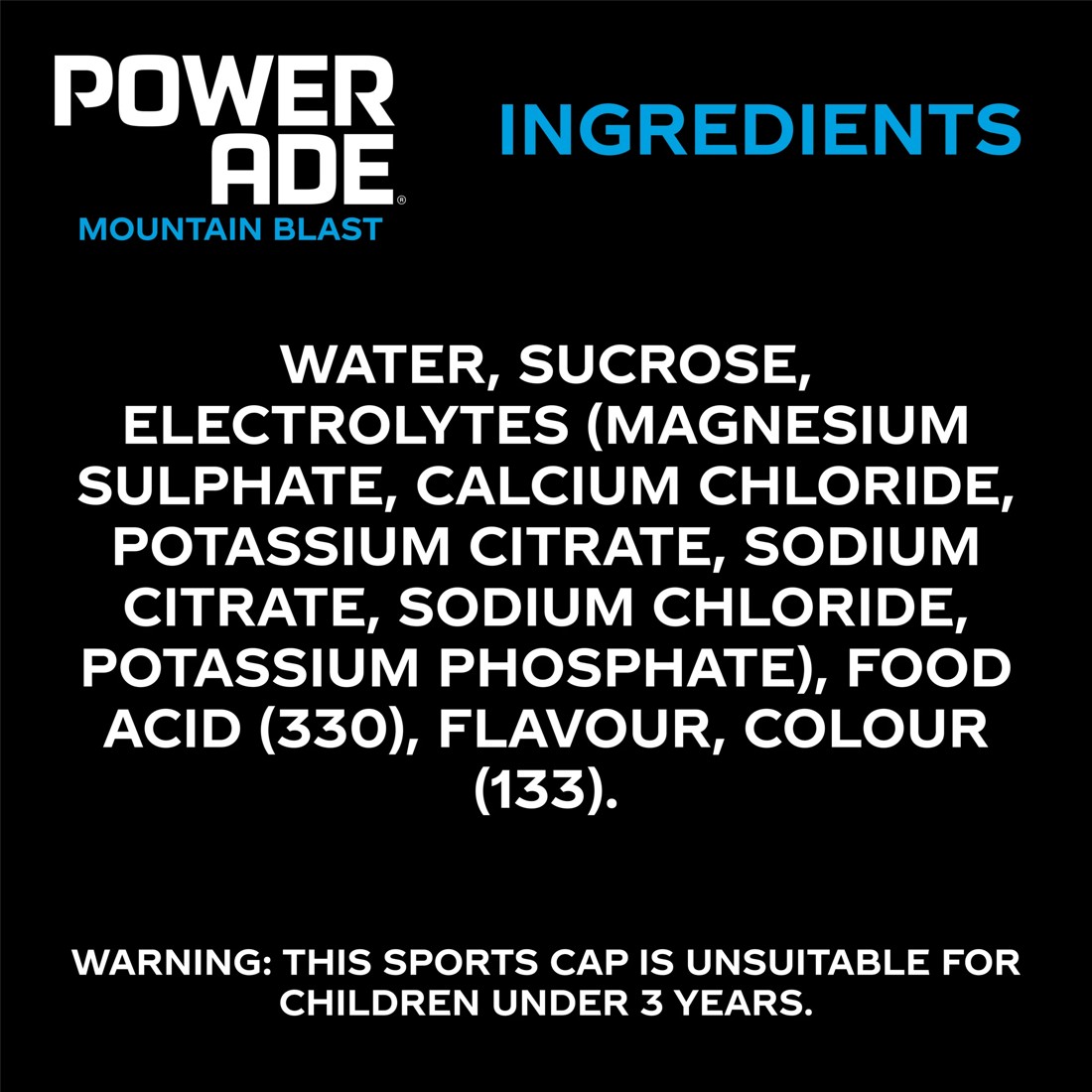 4 Powerade ION4 Isotonic Mountain Blast Sports Drink 600ml, 4 of 4