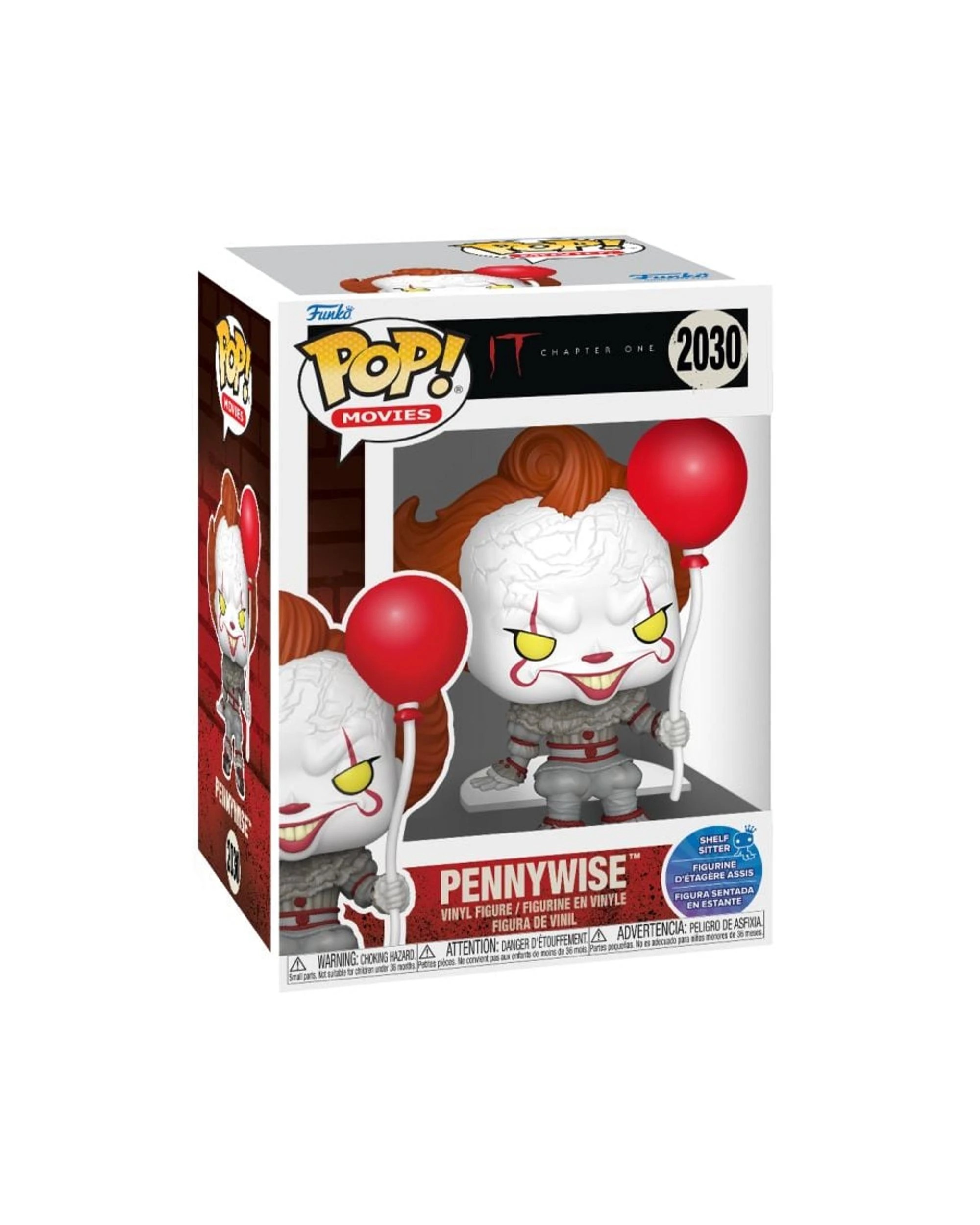 3 IT Pennywise Shelf Sitter Funko POP! Vinyl, 3 of 3