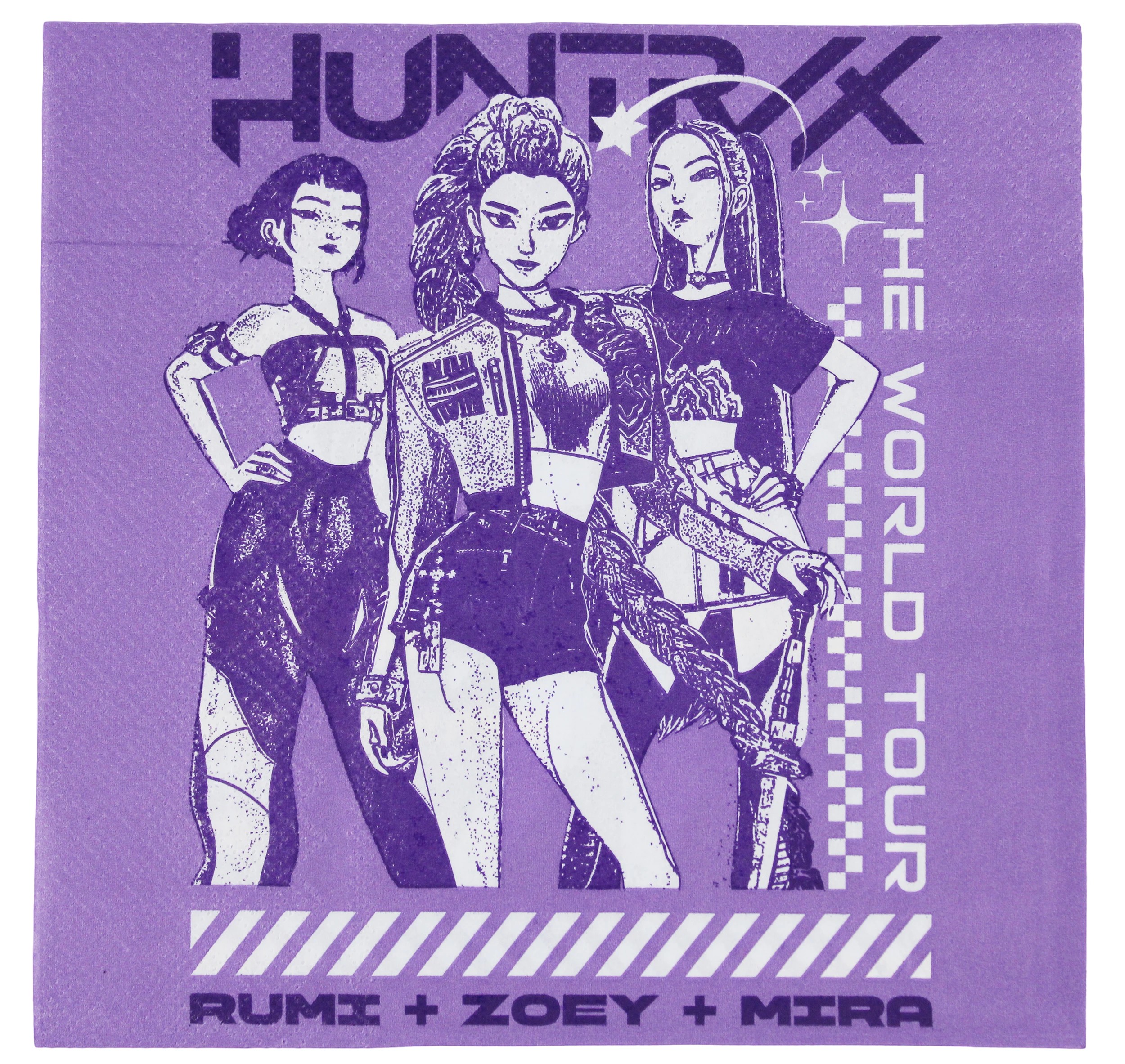 2 20 Pack KPop Demon Hunters Huntrix Paper Napkins, 2 of 3