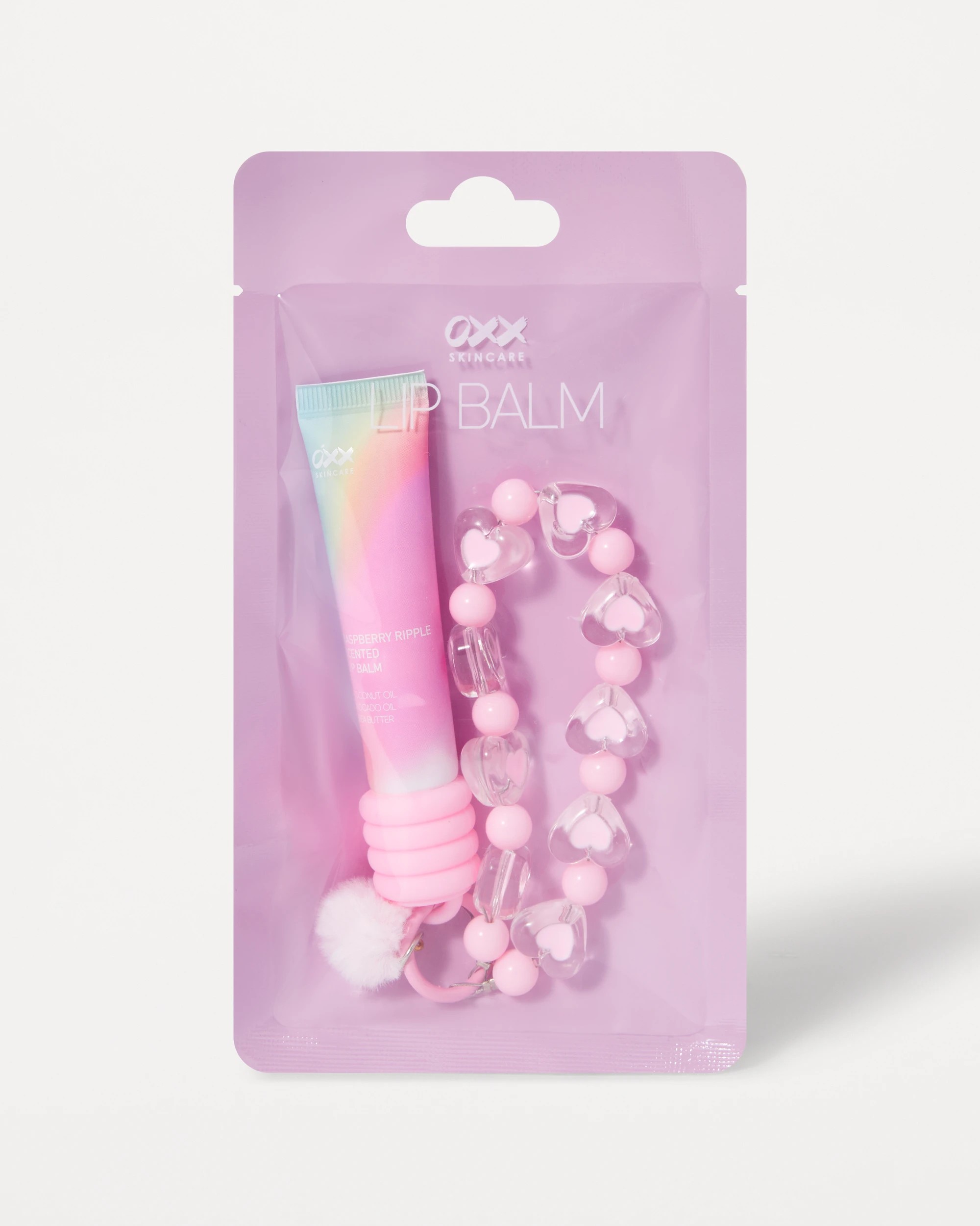 4 OXX Skincare Raspberry Ripple Scented Lip Balm - Coconut Oil, Avocado Oil and Shea Butter, 4 of 5