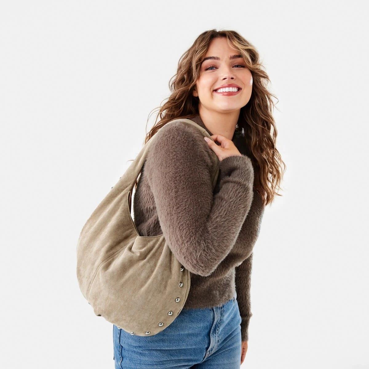 9 Shoulder Bag Sandy Bone, 9 of 10