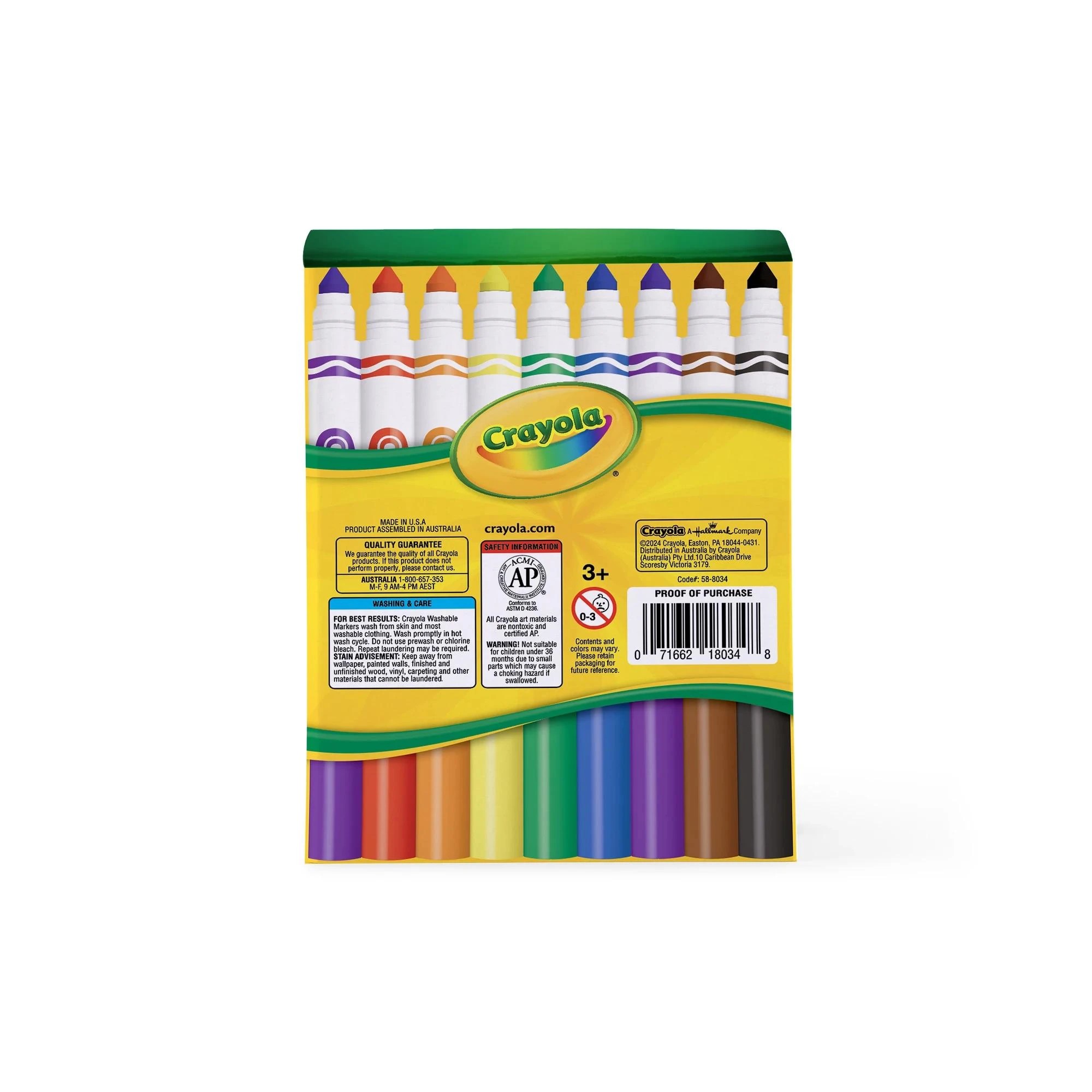 4 32 Pack Crayola Washable Broadline Markers Sharepack
 - Multi, 4 of 5