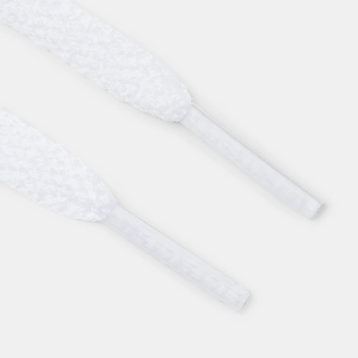 3 2 Pack Flat Laces - White, 3 of 3