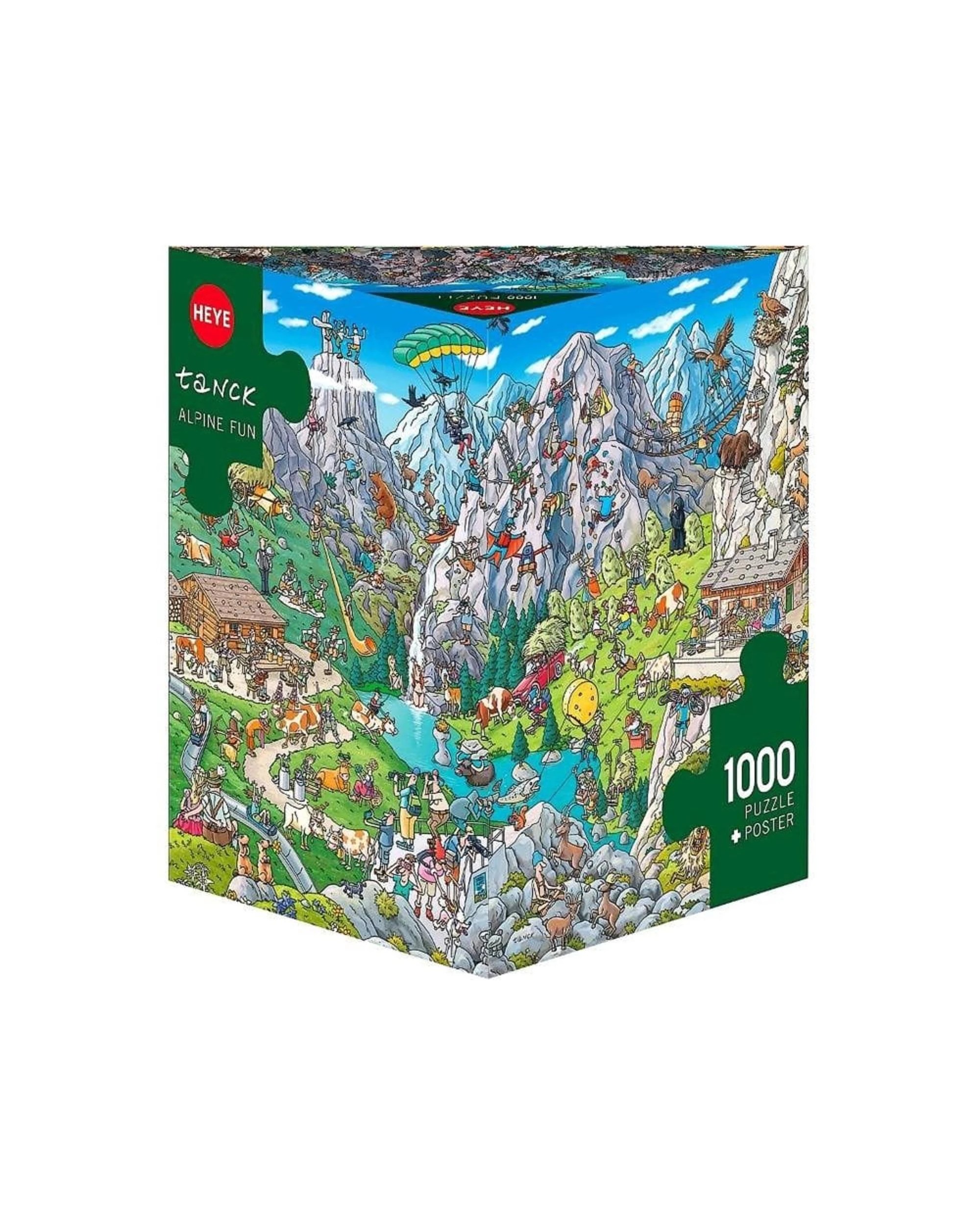 1 Heye Tanck Alpine Fun 1000 Piece Jigsaw Puzzle, 1 of 1