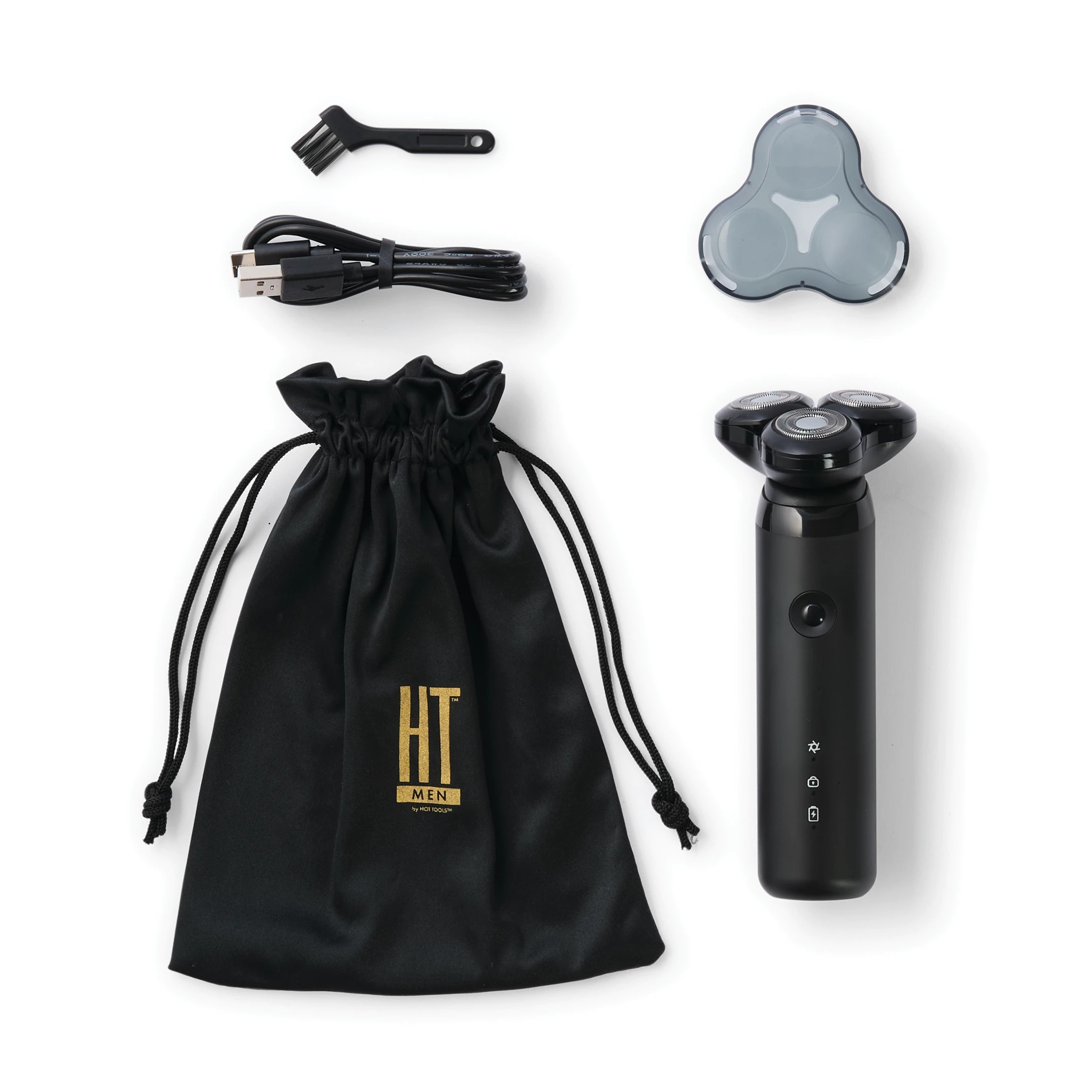 8 Compact Rotary Shaver - Black, 8 of 8