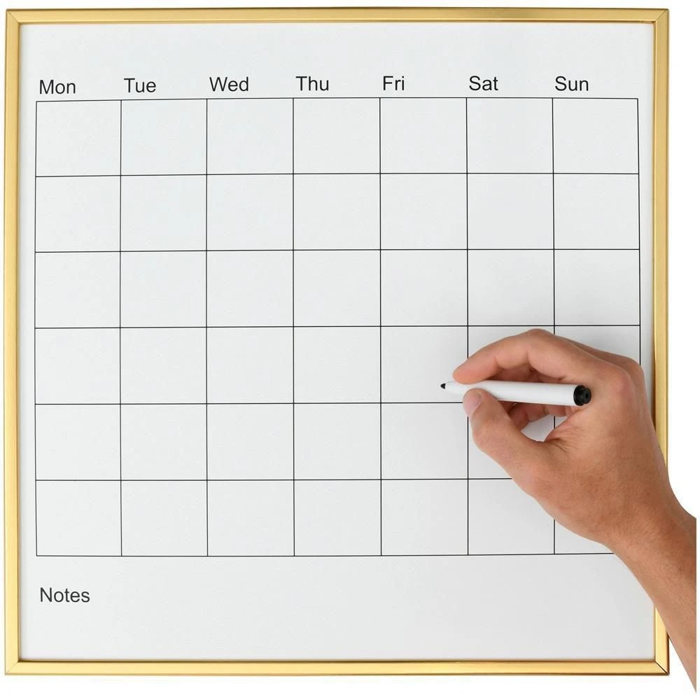 4 Otto Square Planner Board 356 x 356 Gold, 4 of 9