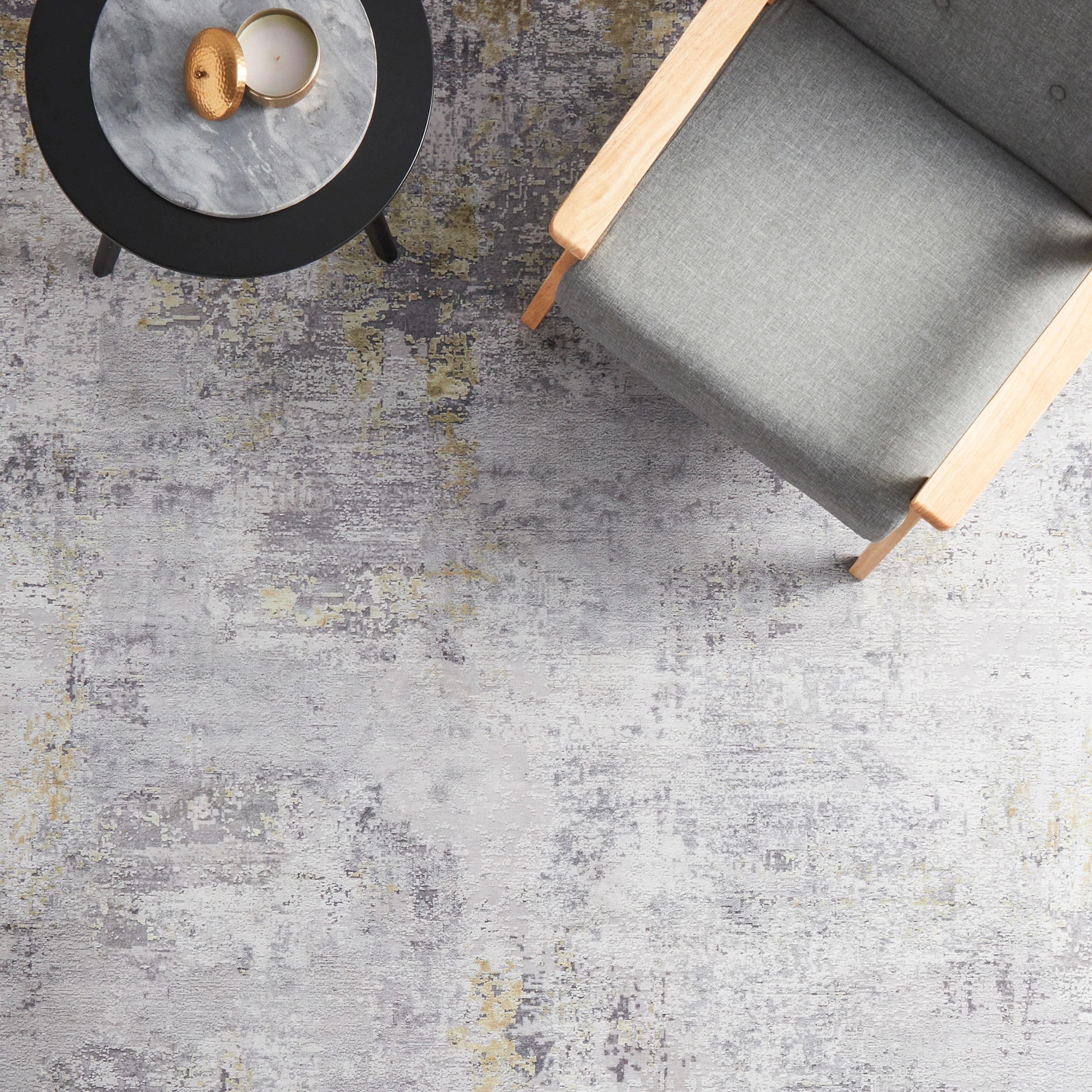 1 Common Ground Rugs Carmine 156 320x230 cm Rug - Silver, 1 of 8