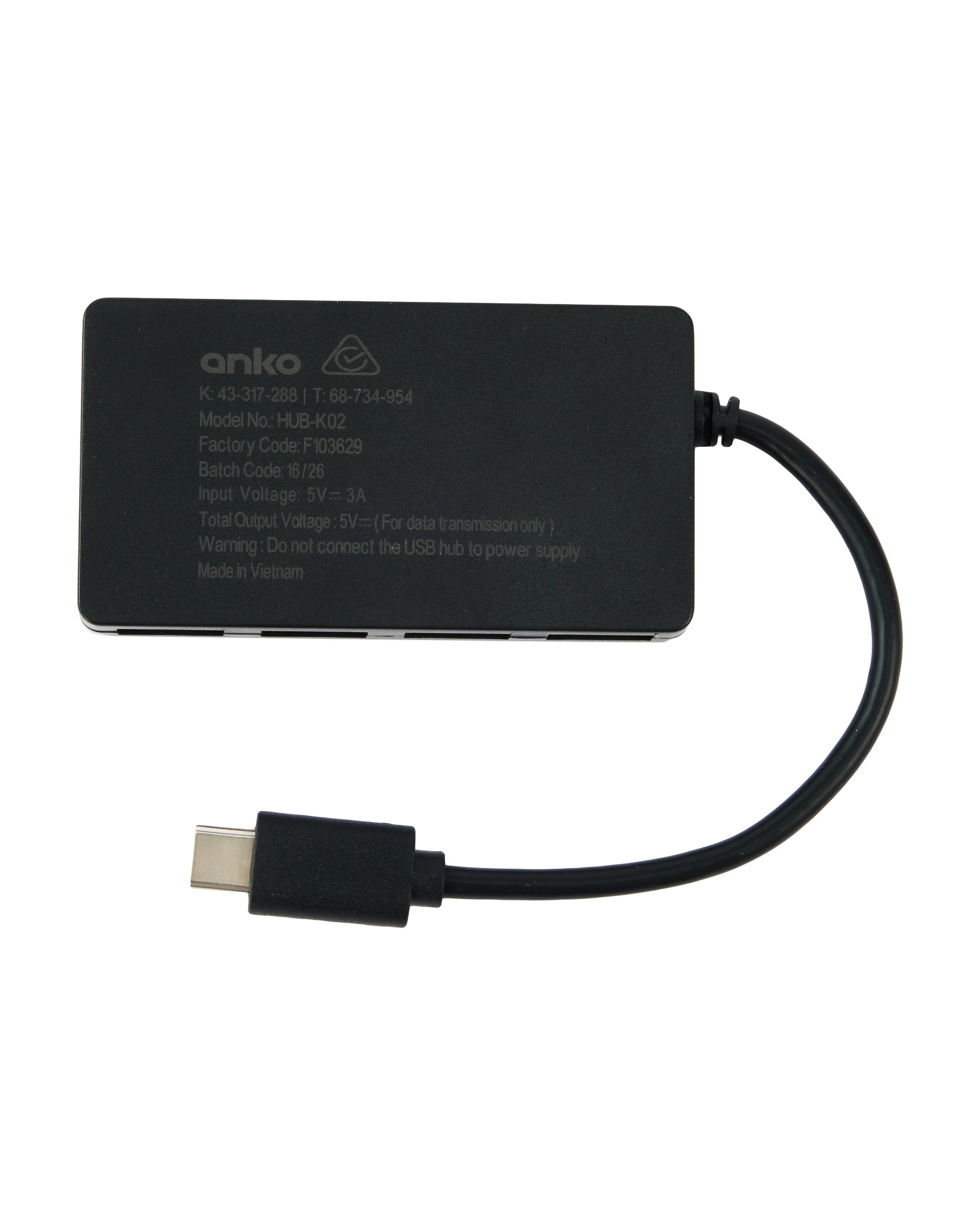 3 4 USB Ports with Type-C Adaptor, 3 of 5