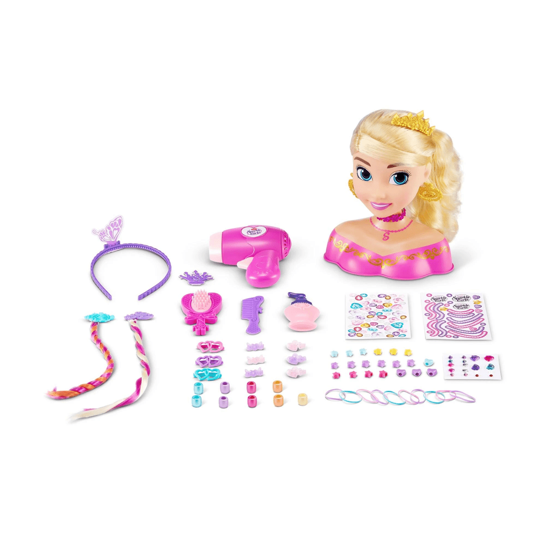 3 Sparkle Girlz Styling Princess by ZURU - Pink, 3 of 7