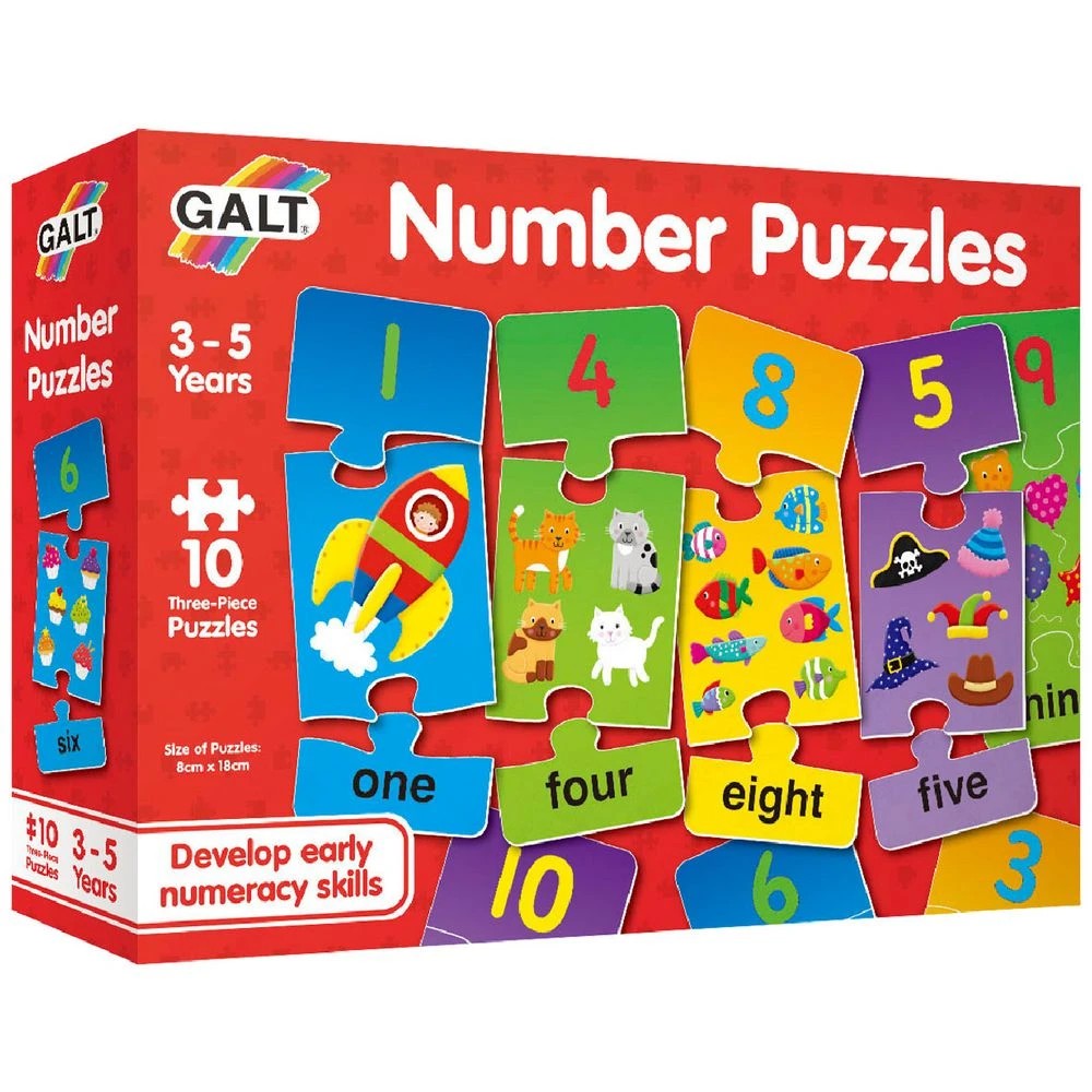 1 Galt Puzzle Numbers, 1 of 3