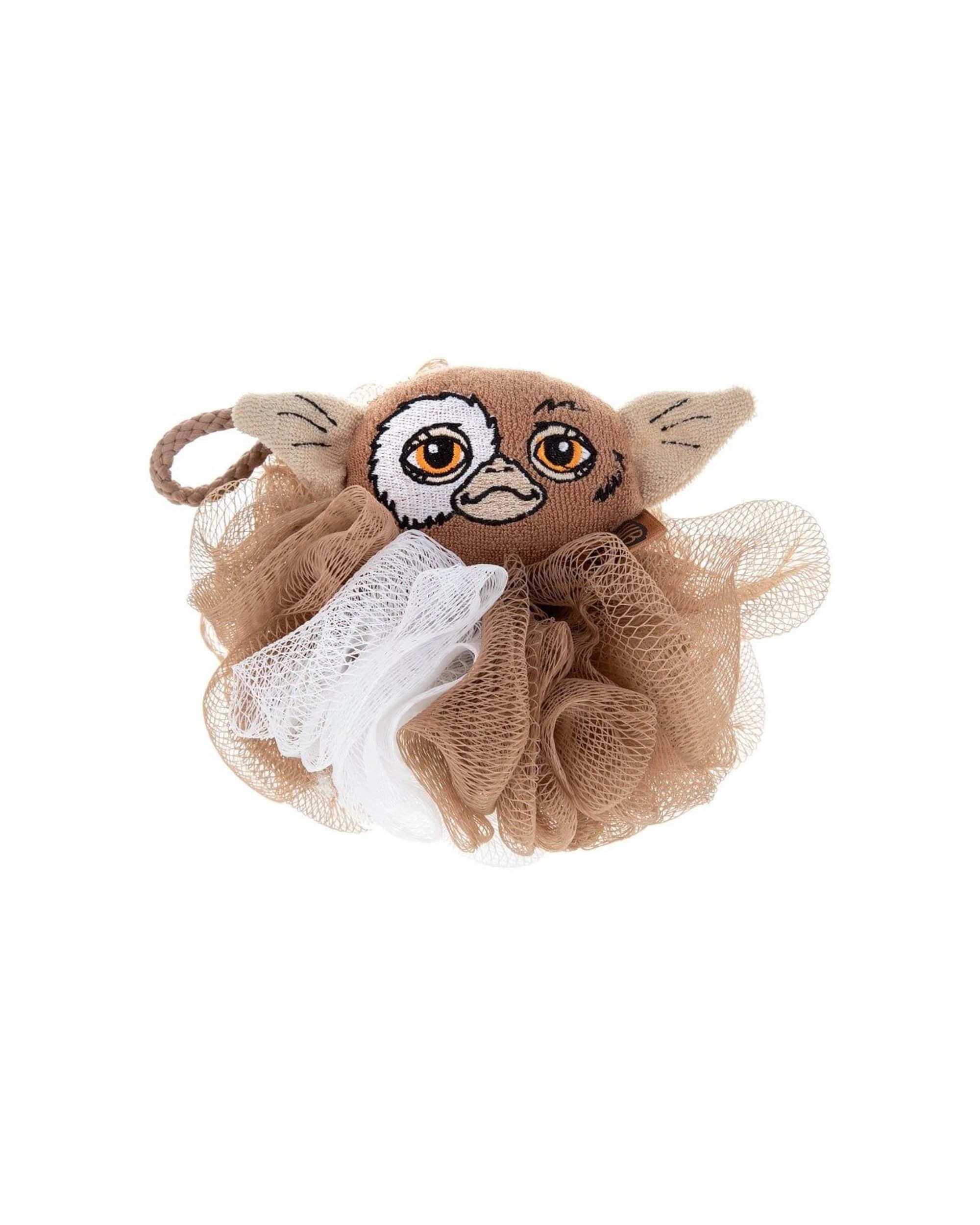 2 Warner Bros 4PK Gremlins Mogwai Gizmo Shower Loofah Body Cleansing Puff - Brown, 2 of 2