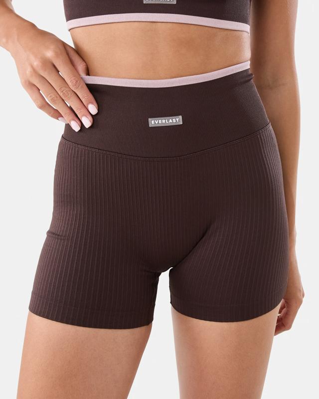 Everlast Womens Seamfree Rib Bike Sh