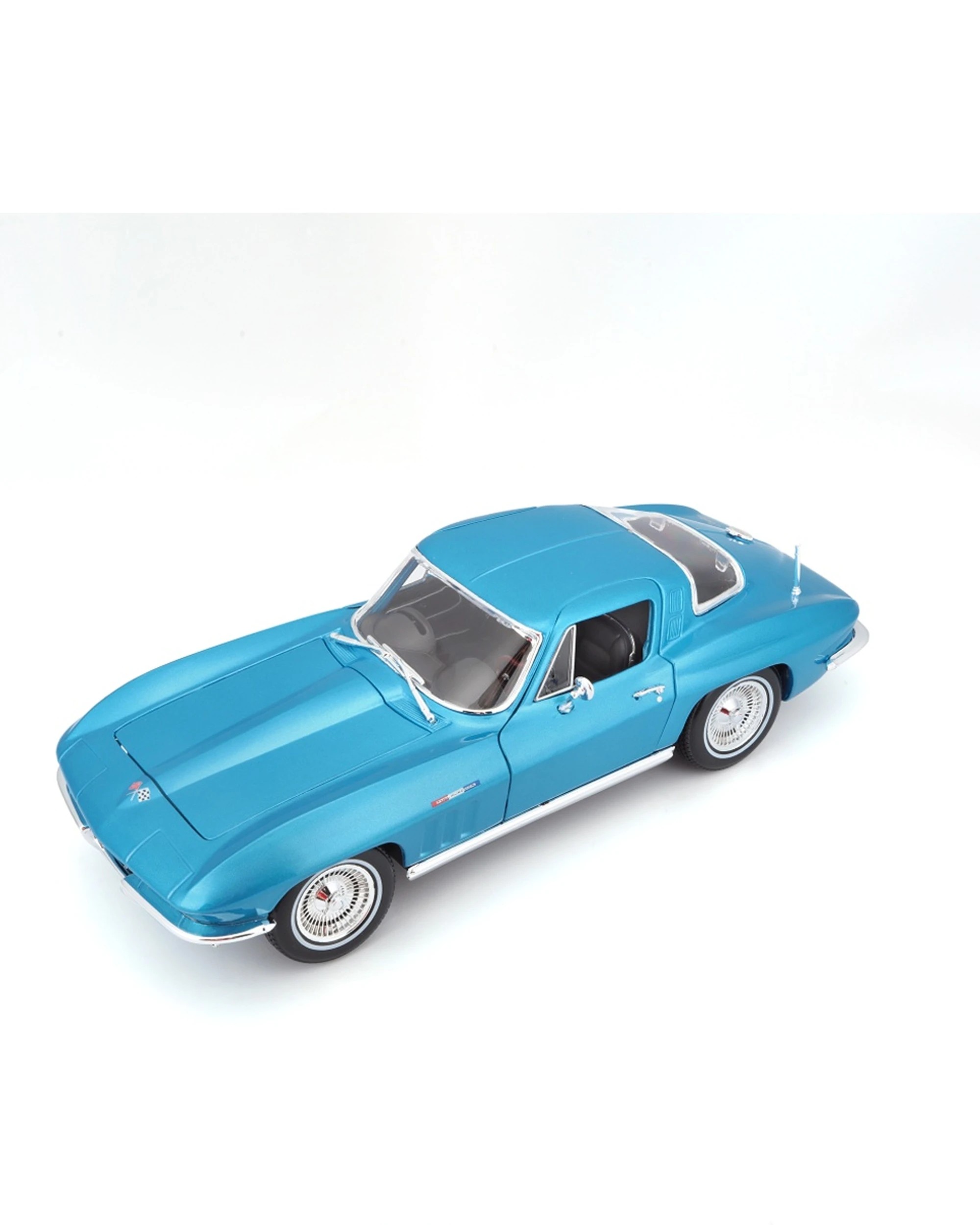 Maisto 1965 Chevrolet Corvette Coupé Diecast Model Car Toy - Blue - Kmart
