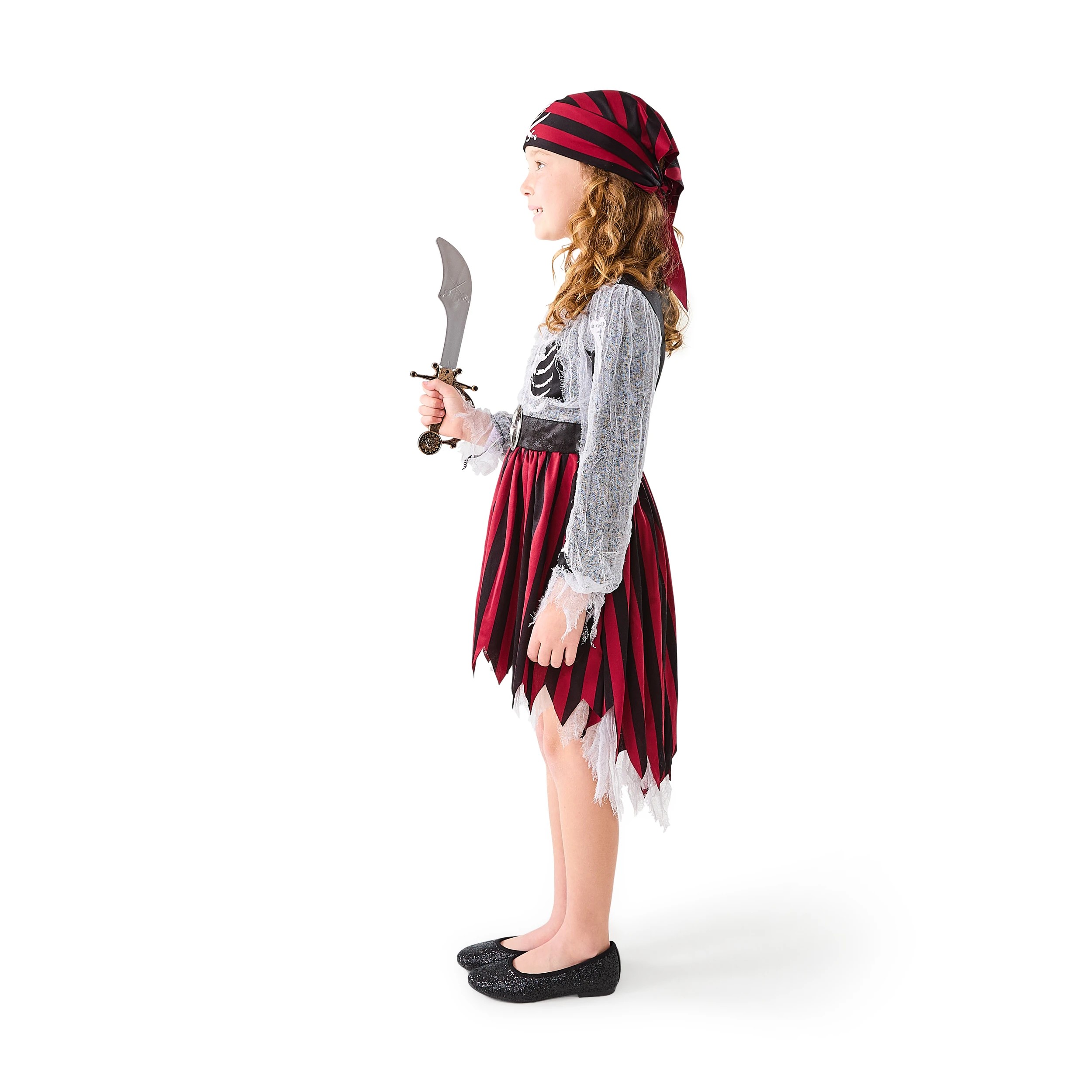 3 3 Piece Pirate Costume - Ages 6-8, 3 of 9