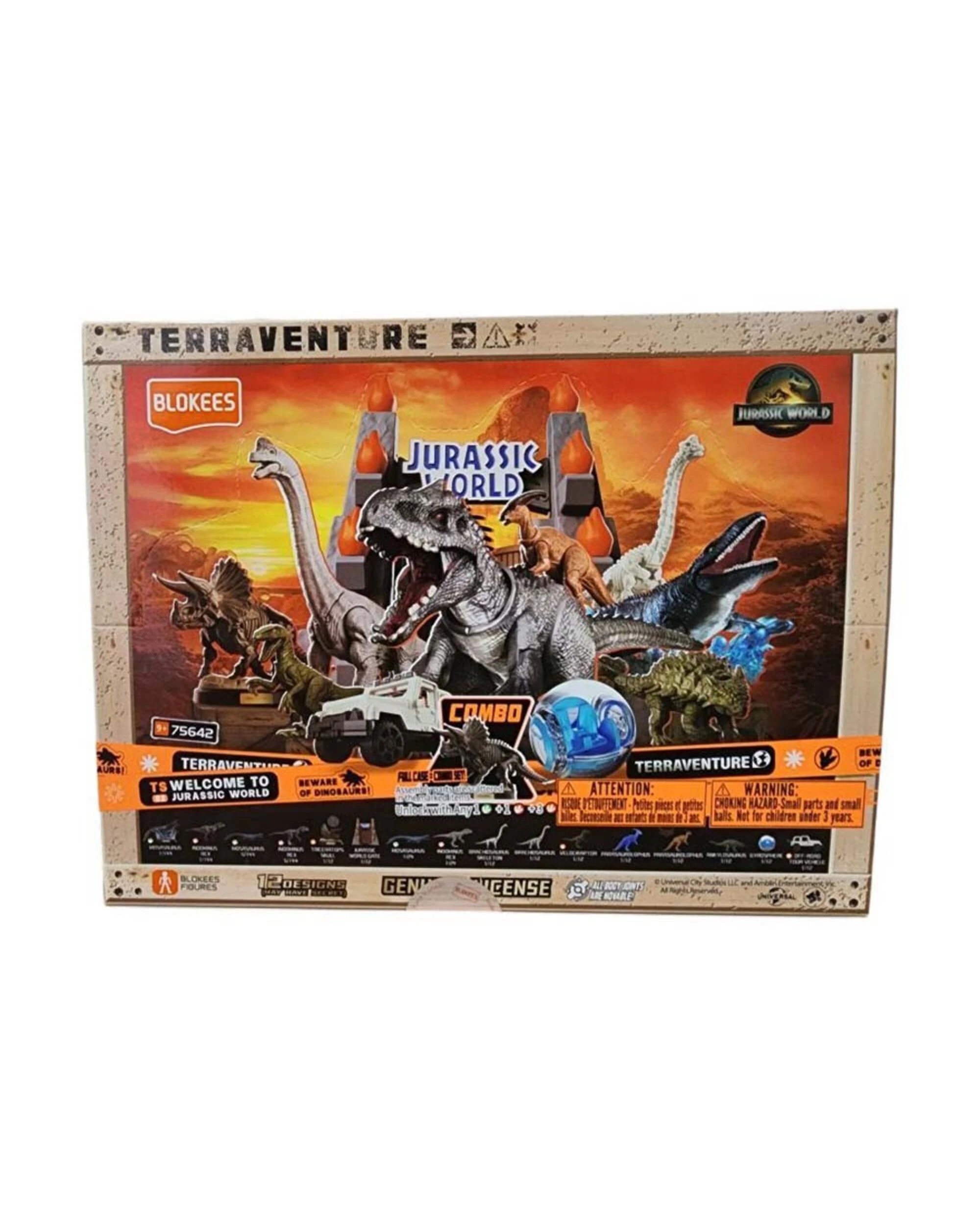 1 Jurassic World - Terraventure TS02 Model Kit Blind Box (Single Box), 1 of 1