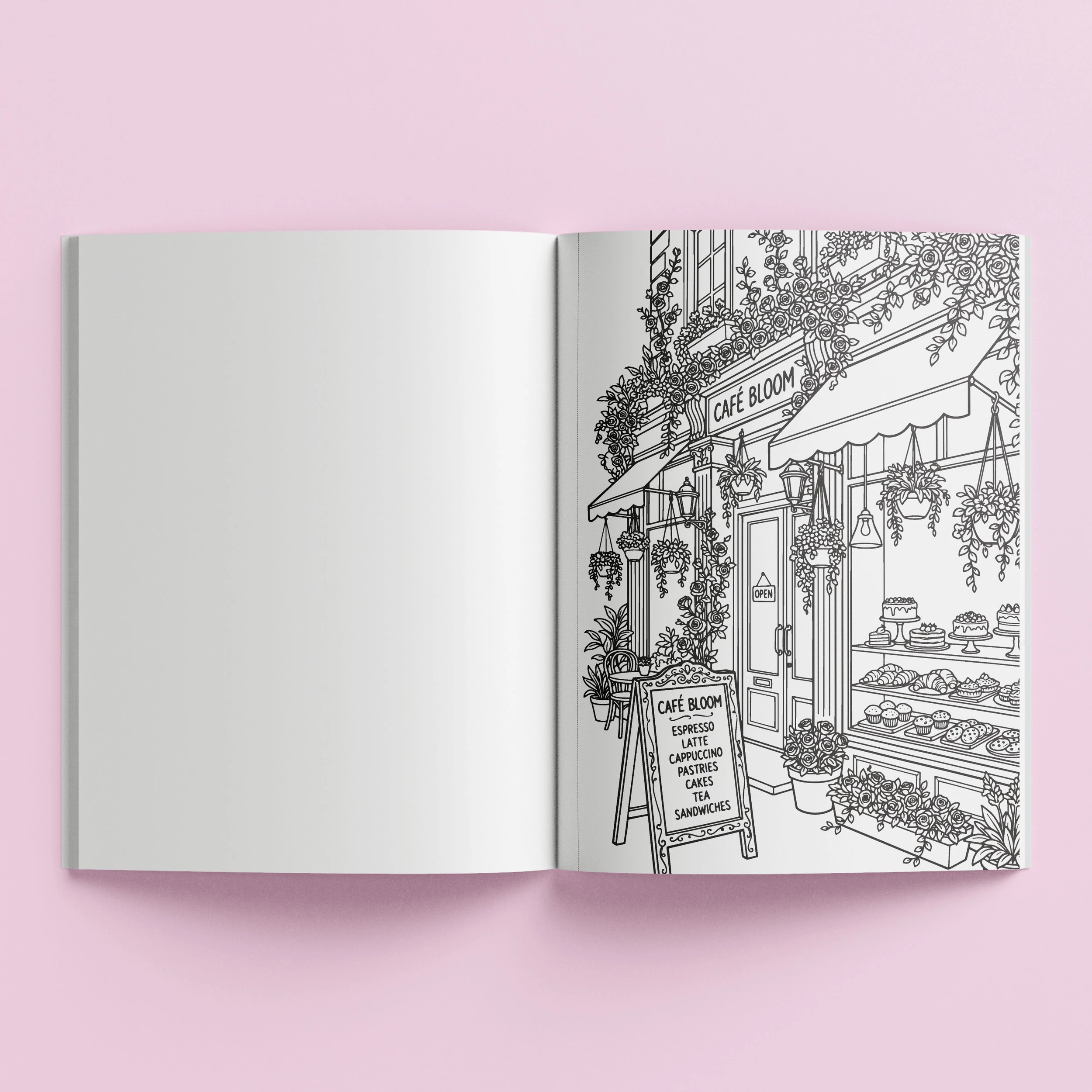 3 Art Maker Brunch Club Colouring Book, 3 of 5