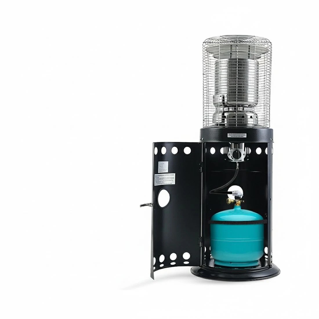 5 Devanti Outdoor Gas Patio Heater - Black, 5 of 8