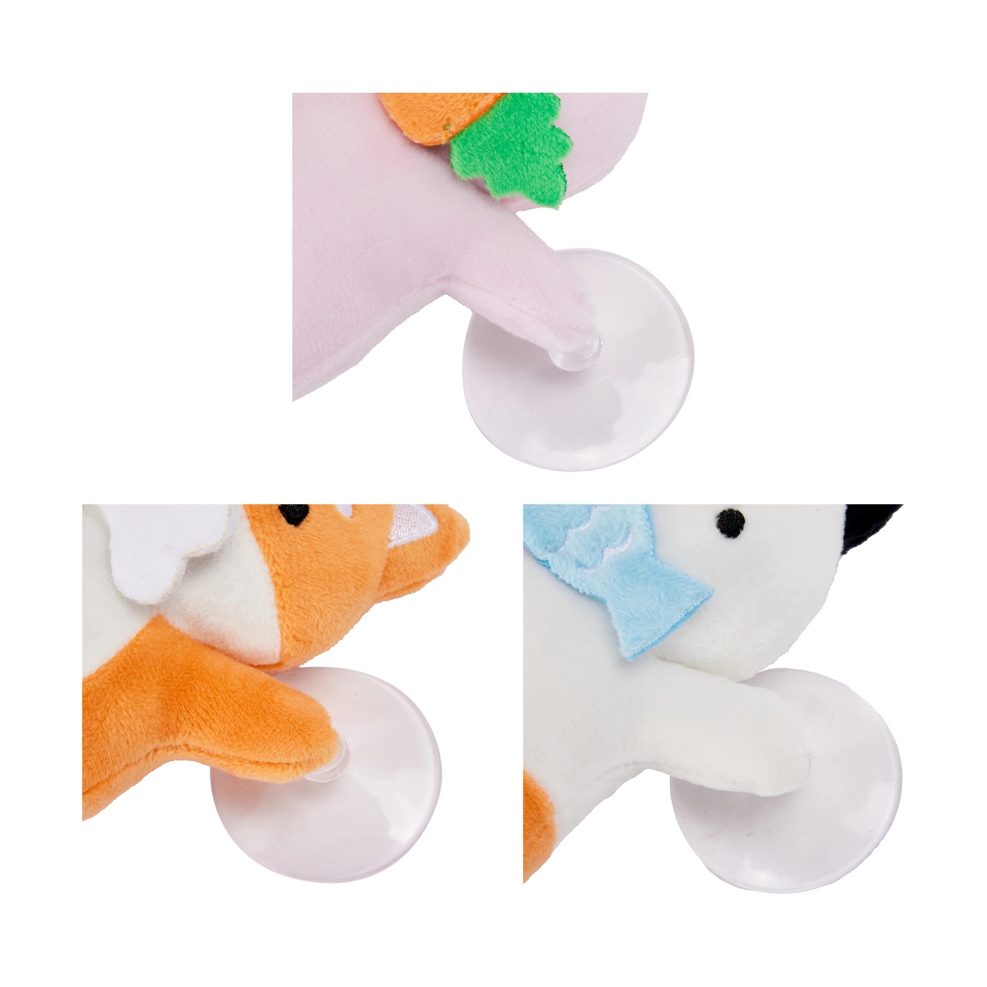 6 Clingy Cuties Plush with Suction Cup - Assorted, 6 of 8