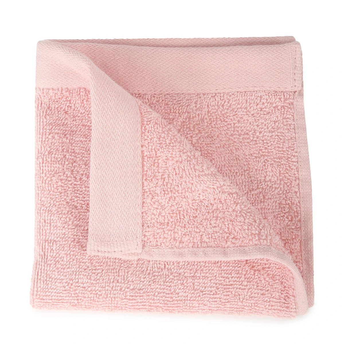 1 Malmo Cotton Face Washer - Pink, 1 of 5