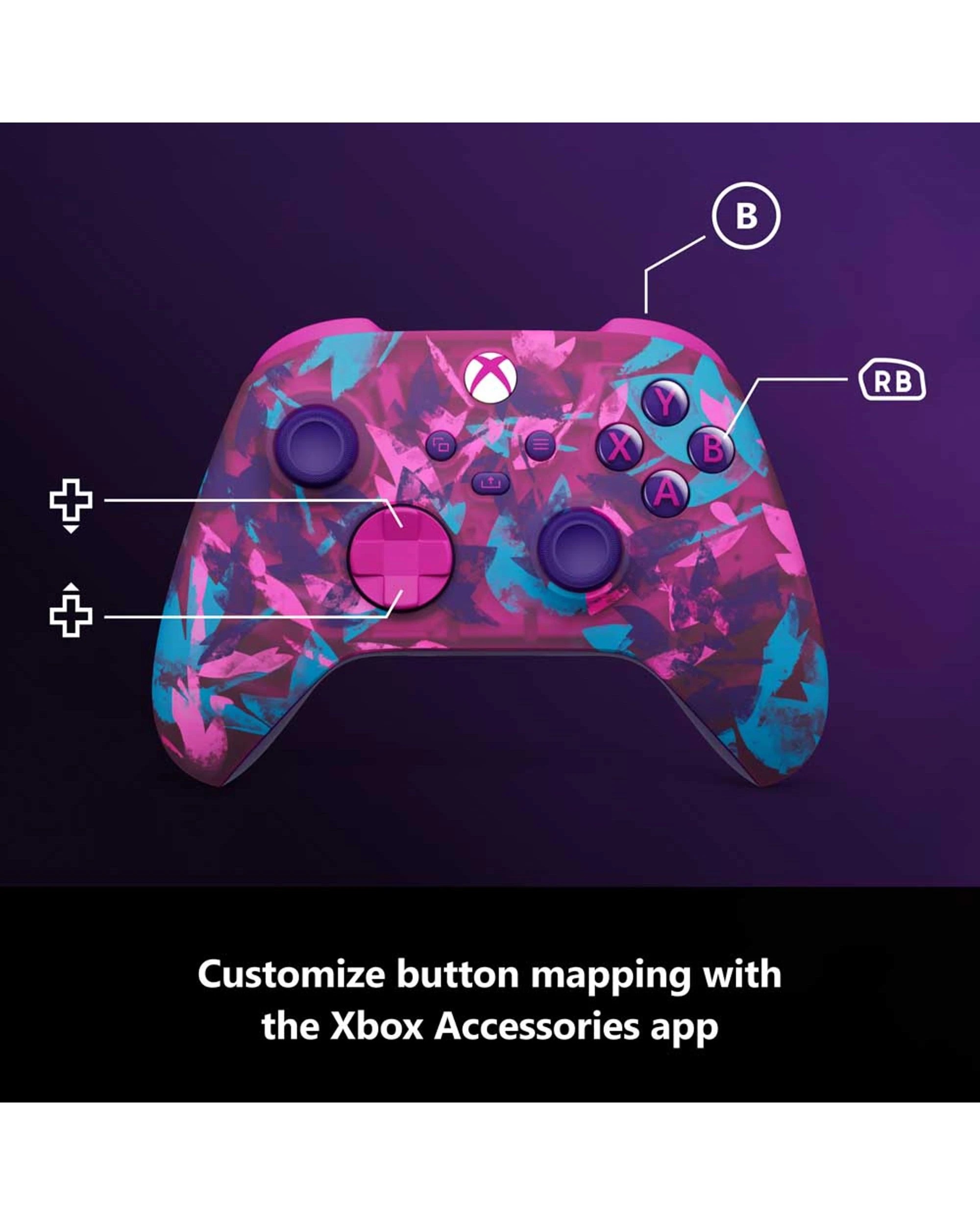 6 Xbox Wireless Controller - Heart Breaker Special Edition, 6 of 8