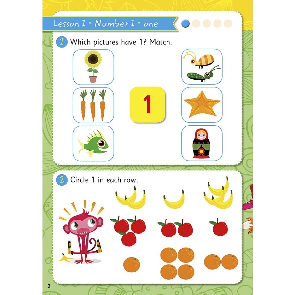 3 ABC Mathseeds Starting Out Activity Book 1, 3 of 4