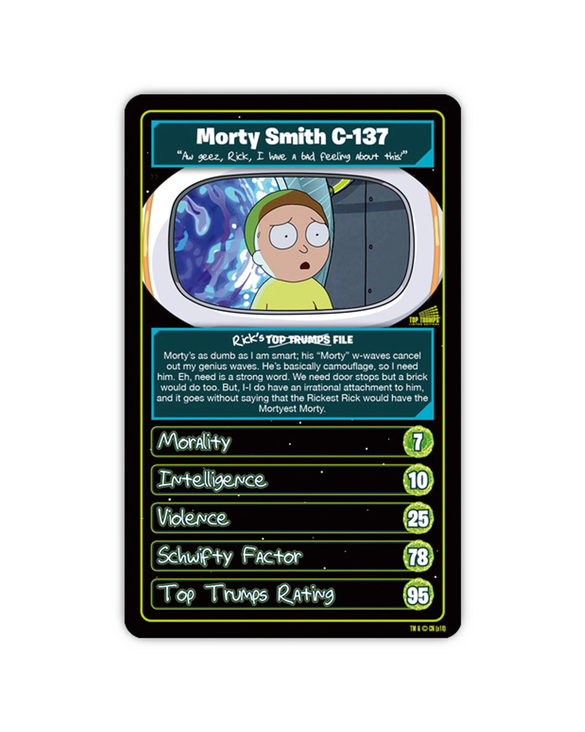 2 Top Trumps Rick And Morty Card Game - Multi, 2 of 4
