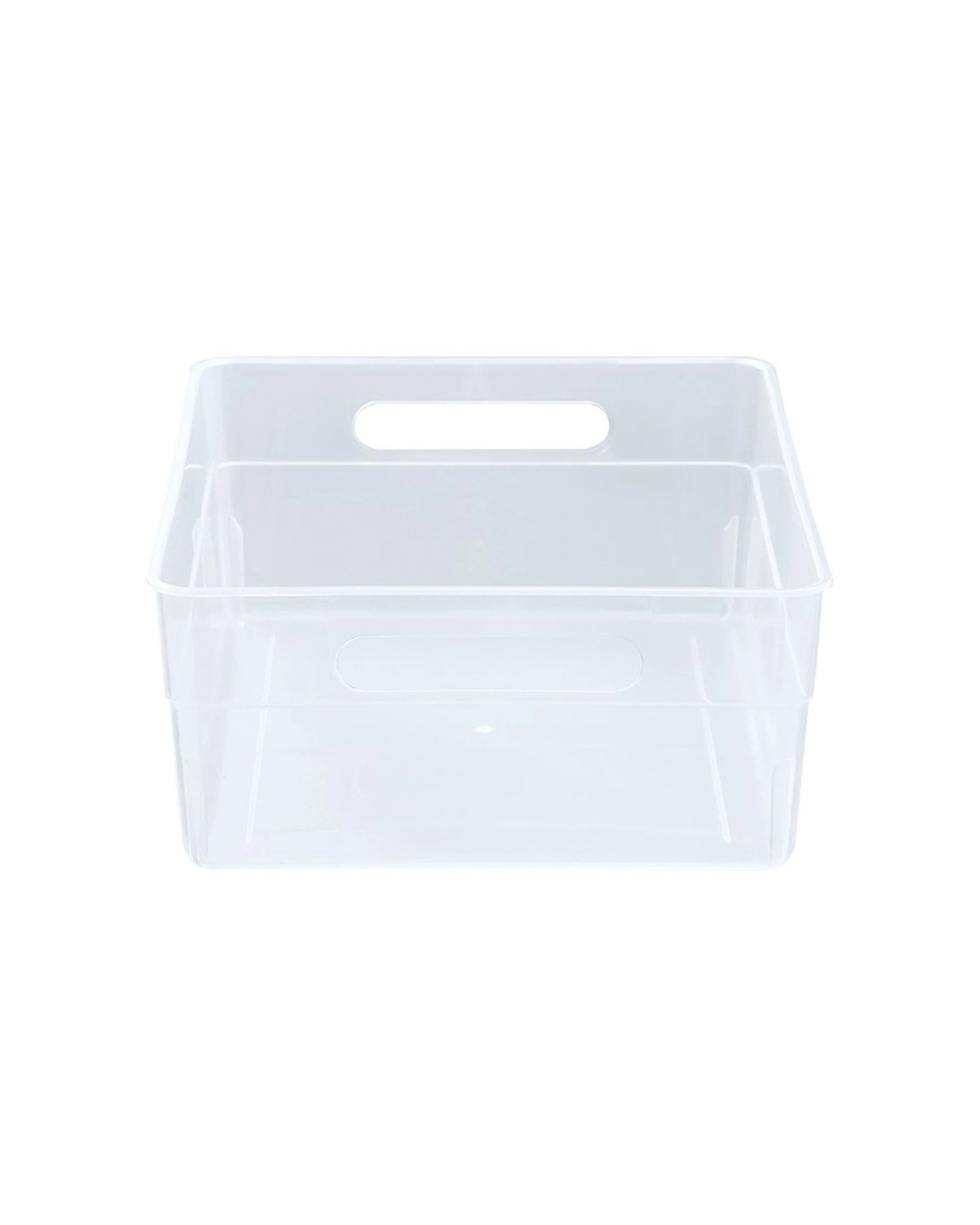 2 Boxsweden Nova Home Office Plastic Storage Container 3.8L 28x20x9.5cm - Clear, 2 of 4