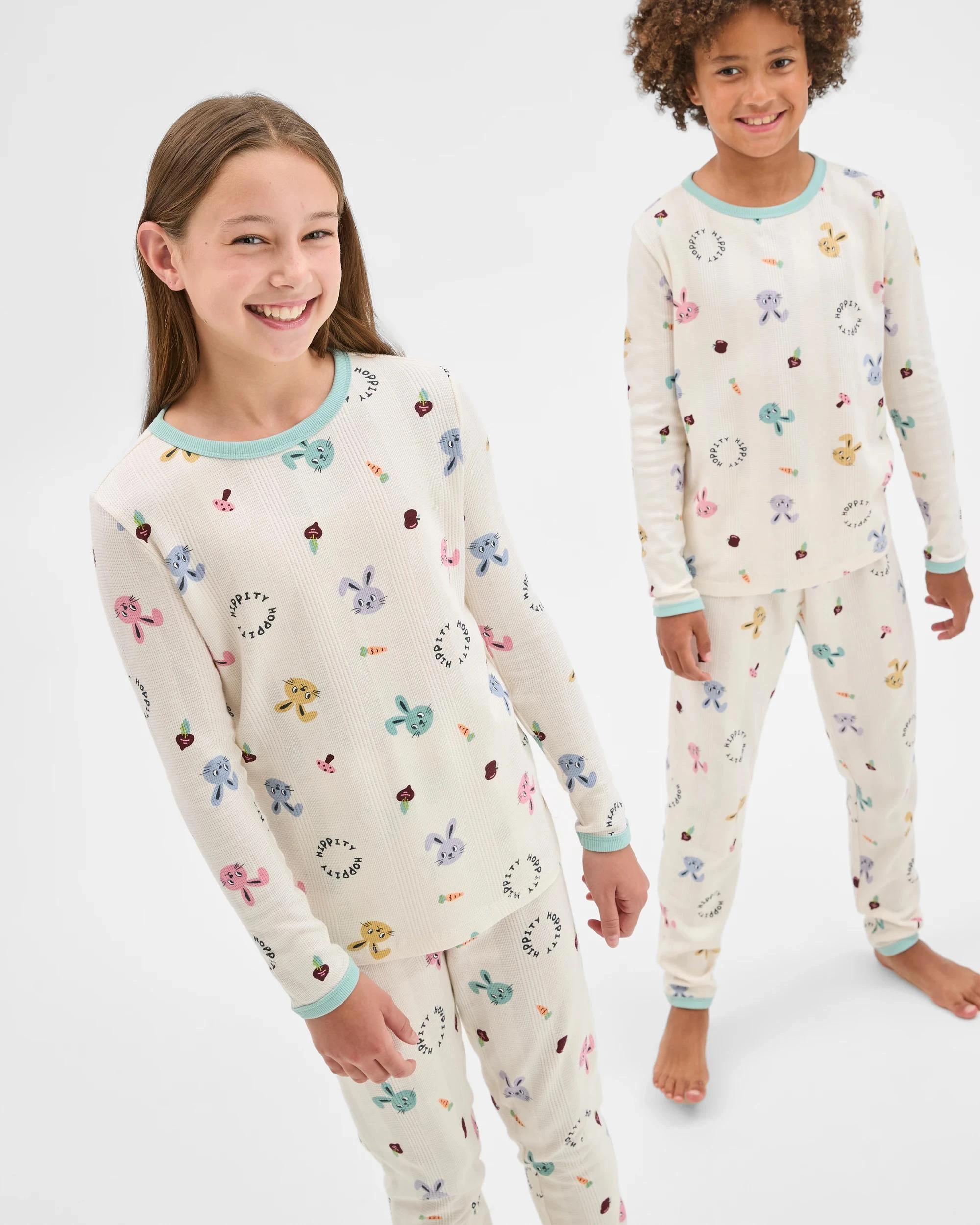 1 Target Kids Family Matching Australian Cotton Easter Older Kids Pyjama Set - Bunny Head BUNNY HEAD, 1 of 10