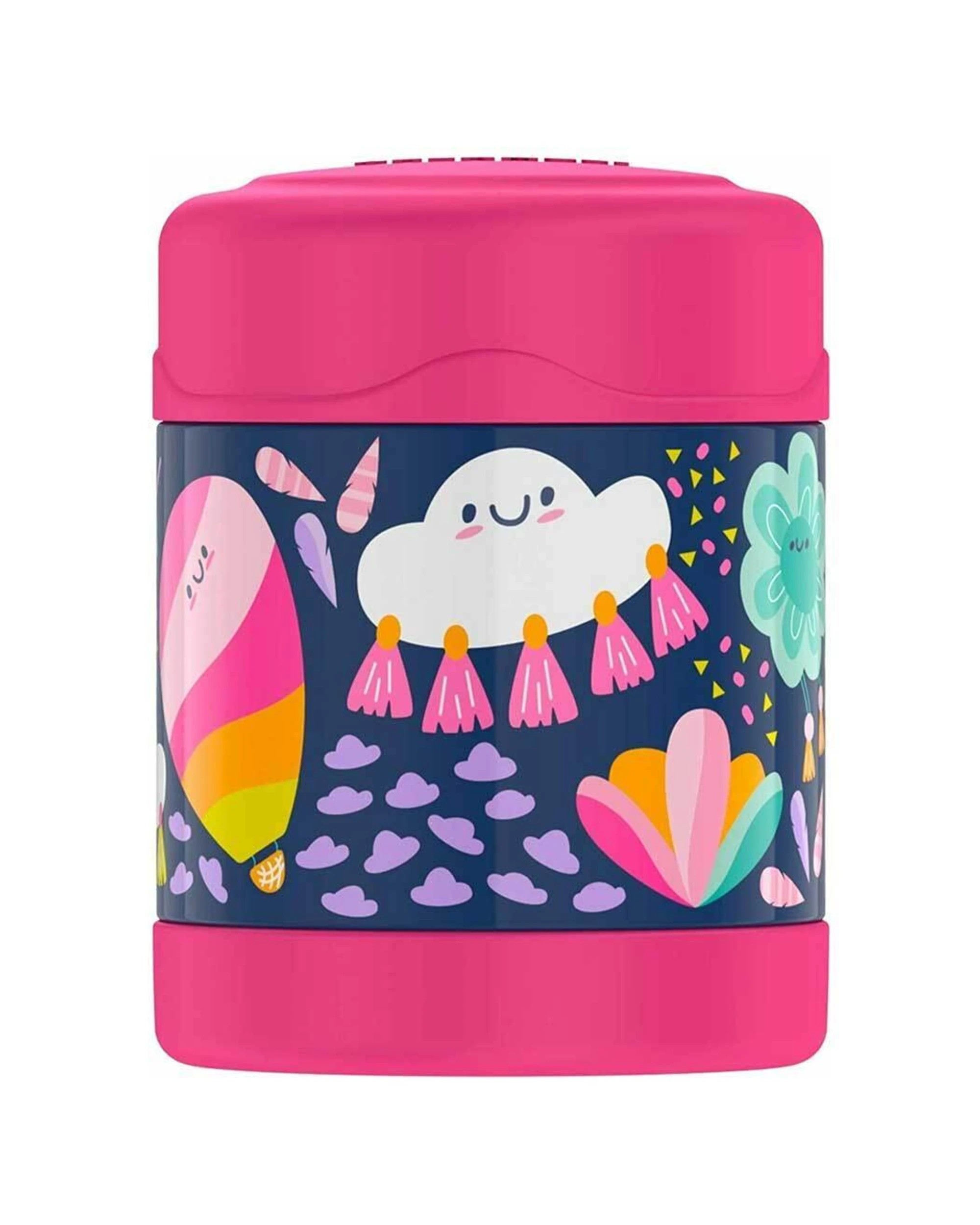 2 Thermos Funtainer 290ml Stainless Steel Vacuum Insulated Food Jar For Kids, 2 of 3