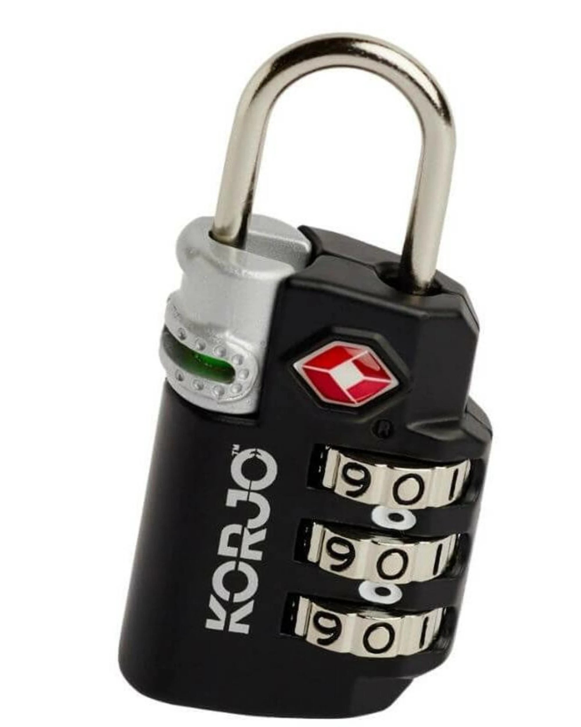 1 Korjo TSA Combination Lock with Indicator - Assorted, 1 of 3