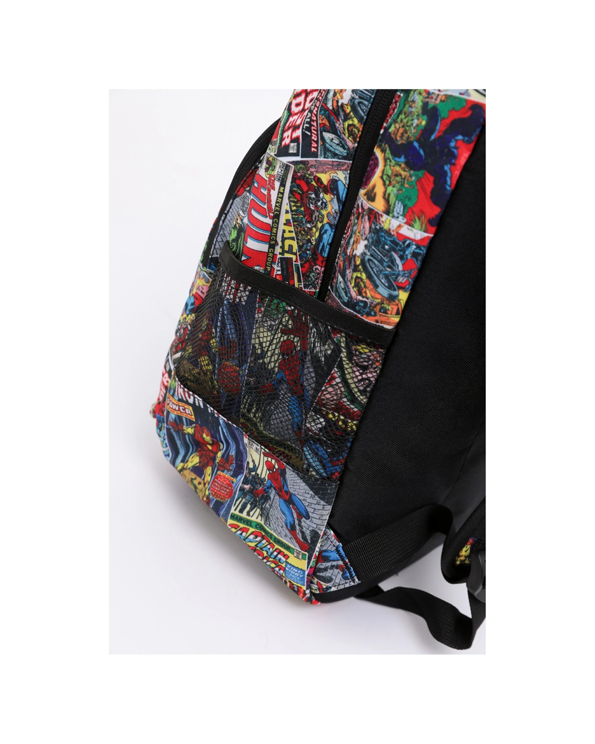 3 Marvel Comic Laptop Padded Adults Shoulder Backpack Multiple Compartments - Multi, 3 of 8