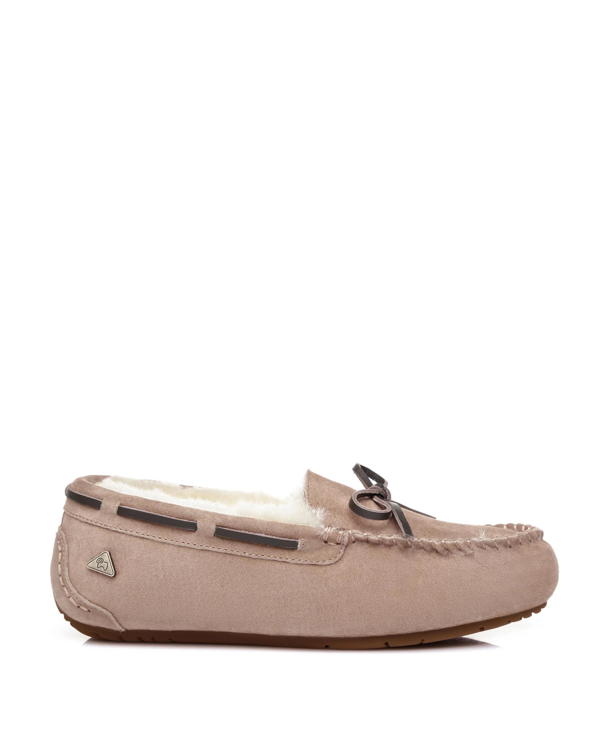 1 Everau Unisex Miracle Moccasins CHESTNUT, 1 of 5