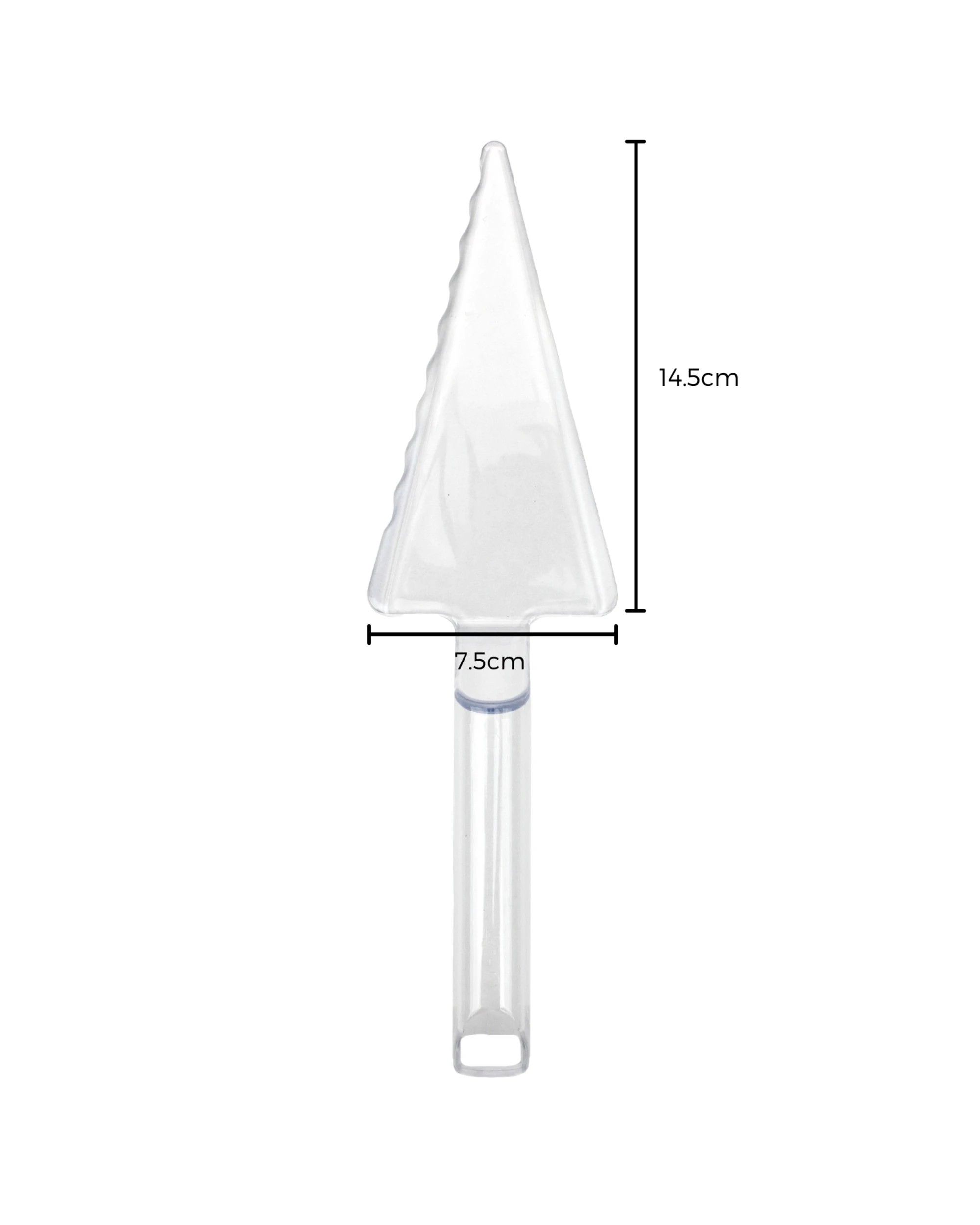 2 Fun Time Clear Plastic Cake Server, 2 of 2