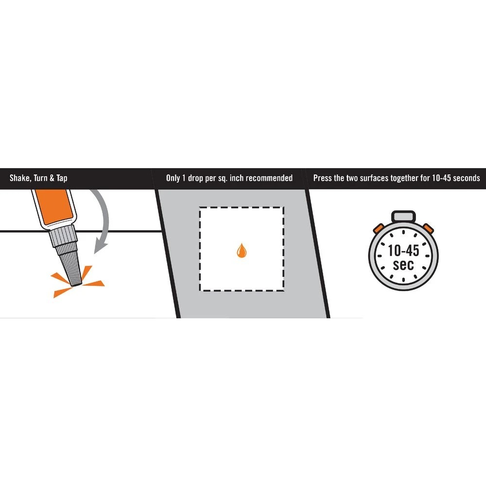 4 Gorilla Super Glue Bottle 15g, 4 of 4